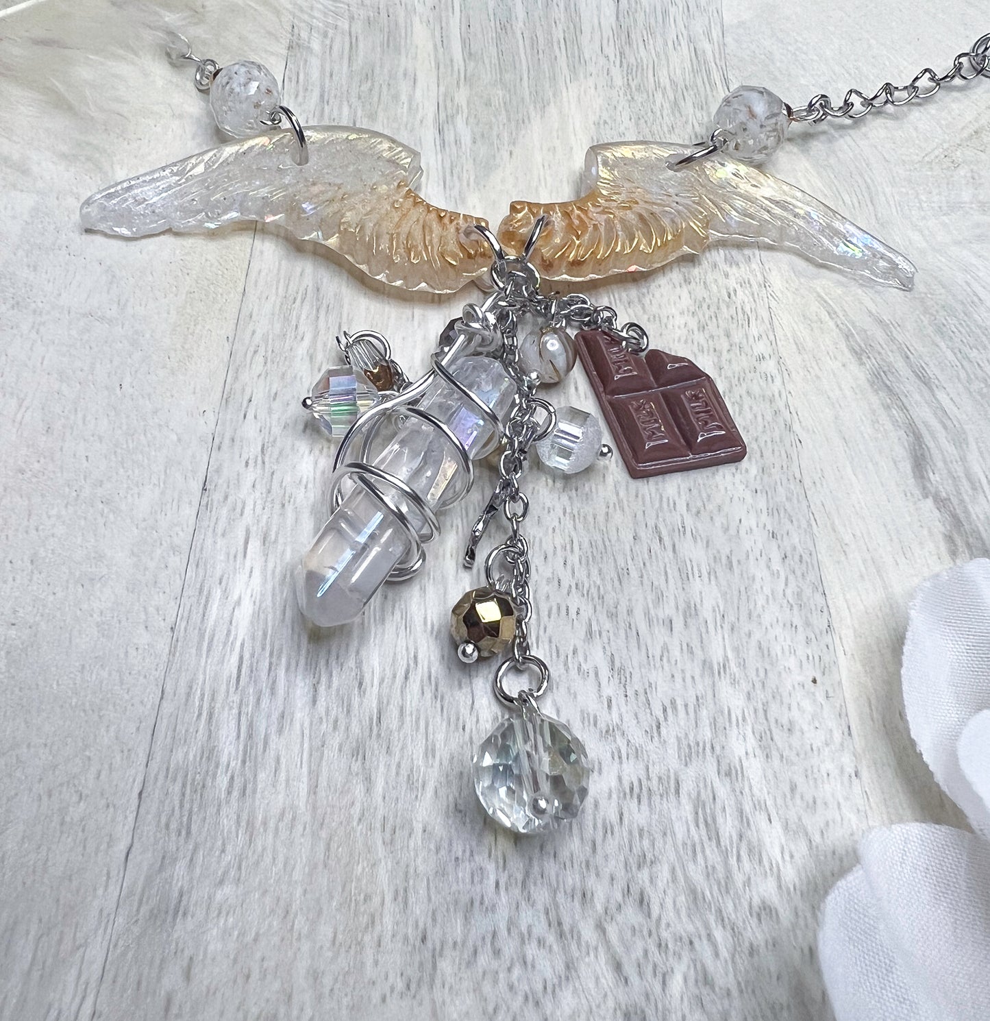 Jack's Angelic Grace Wing Necklace