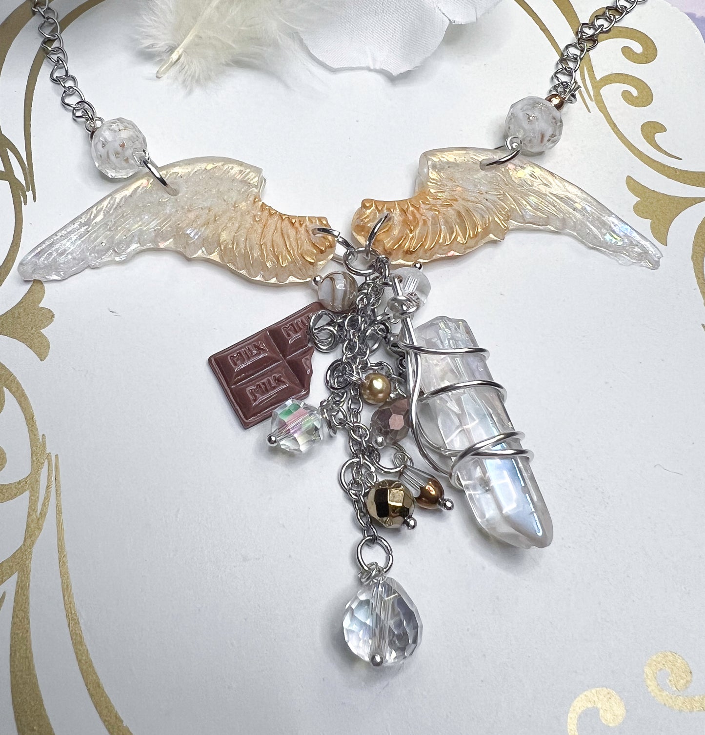 Jack's Angelic Grace Wing Necklace