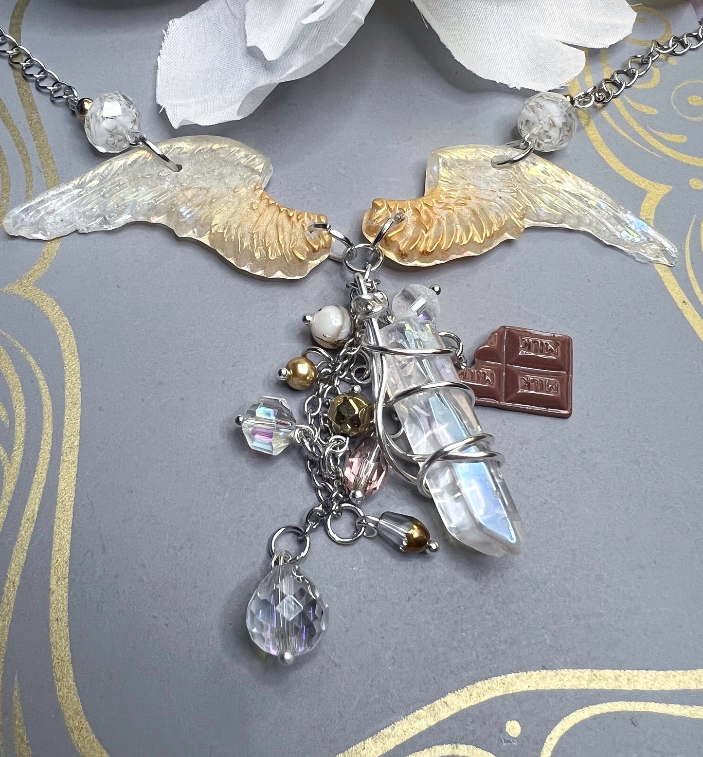 Jack's Angelic Grace Wing Necklace