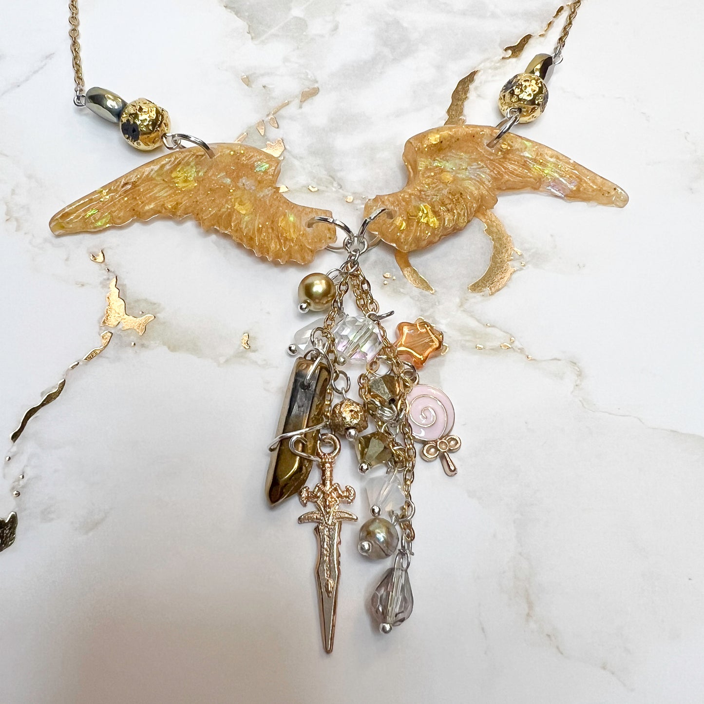 Gabriel's Winged Grace Necklace
