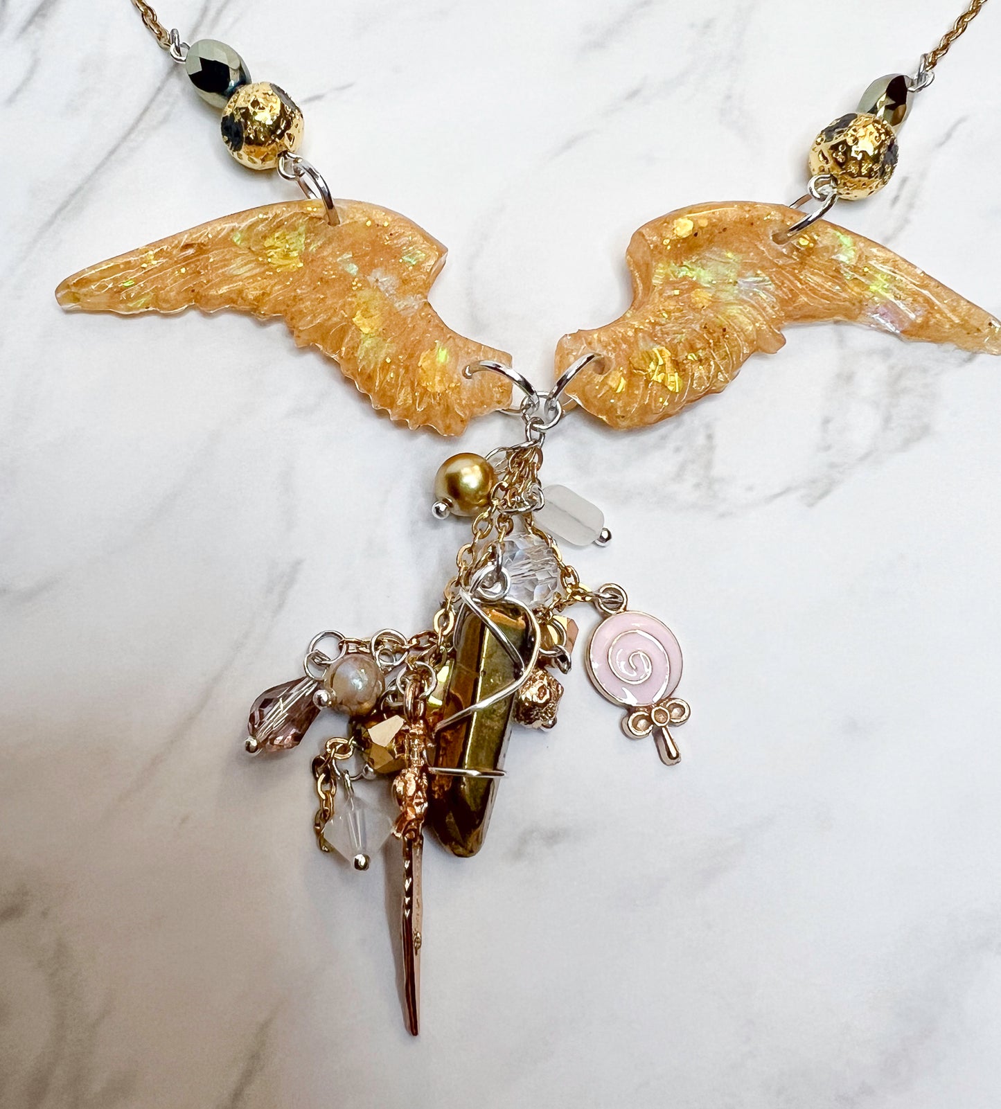 Gabriel's Winged Grace Necklace