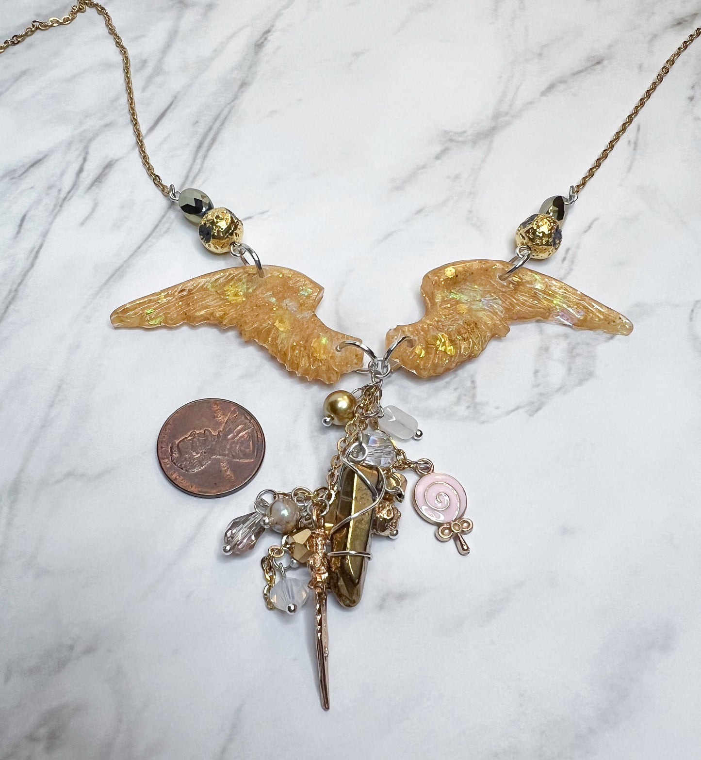 Gabriel's Winged Grace Necklace