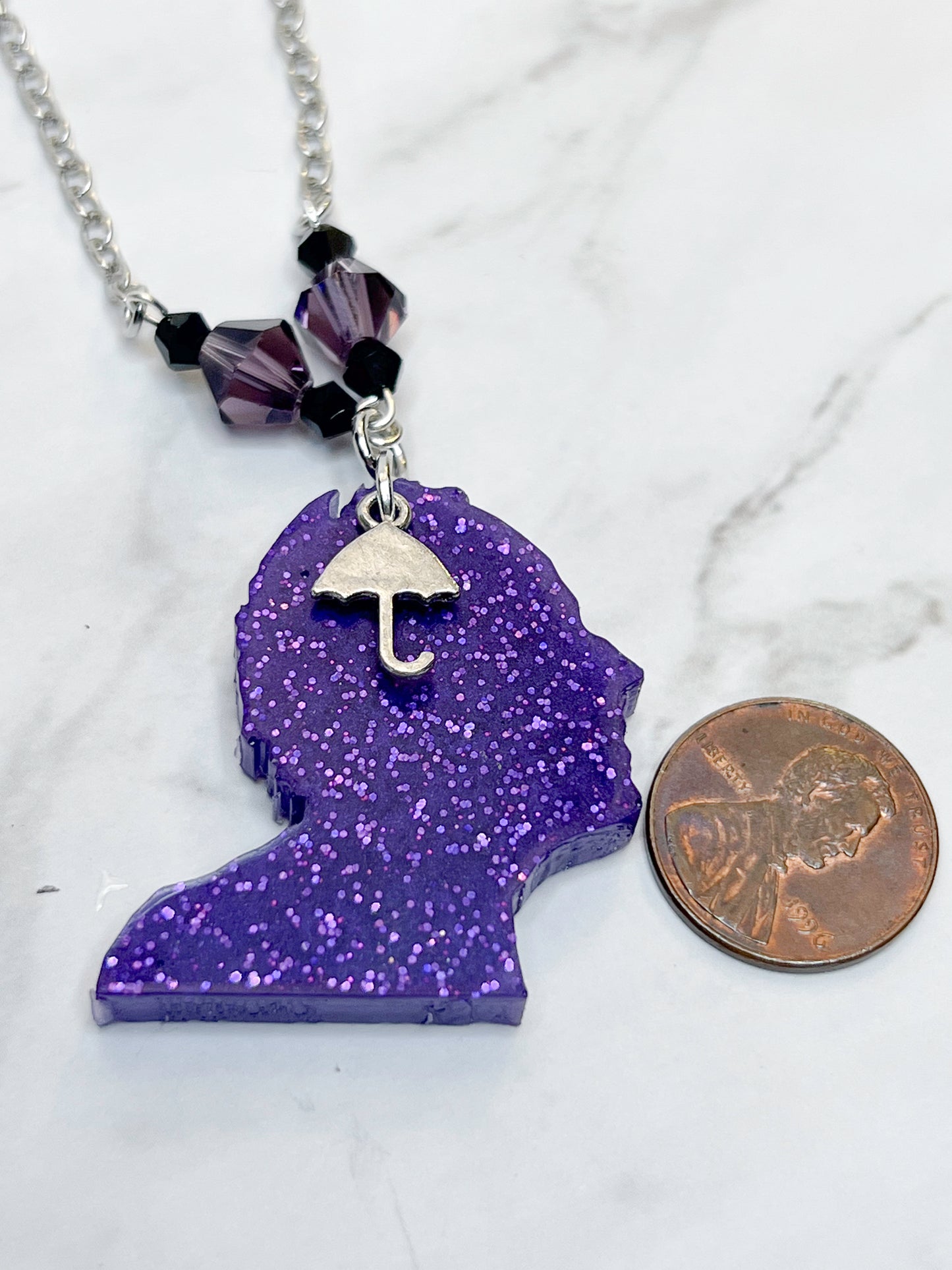 Penguin Silhouette Necklace