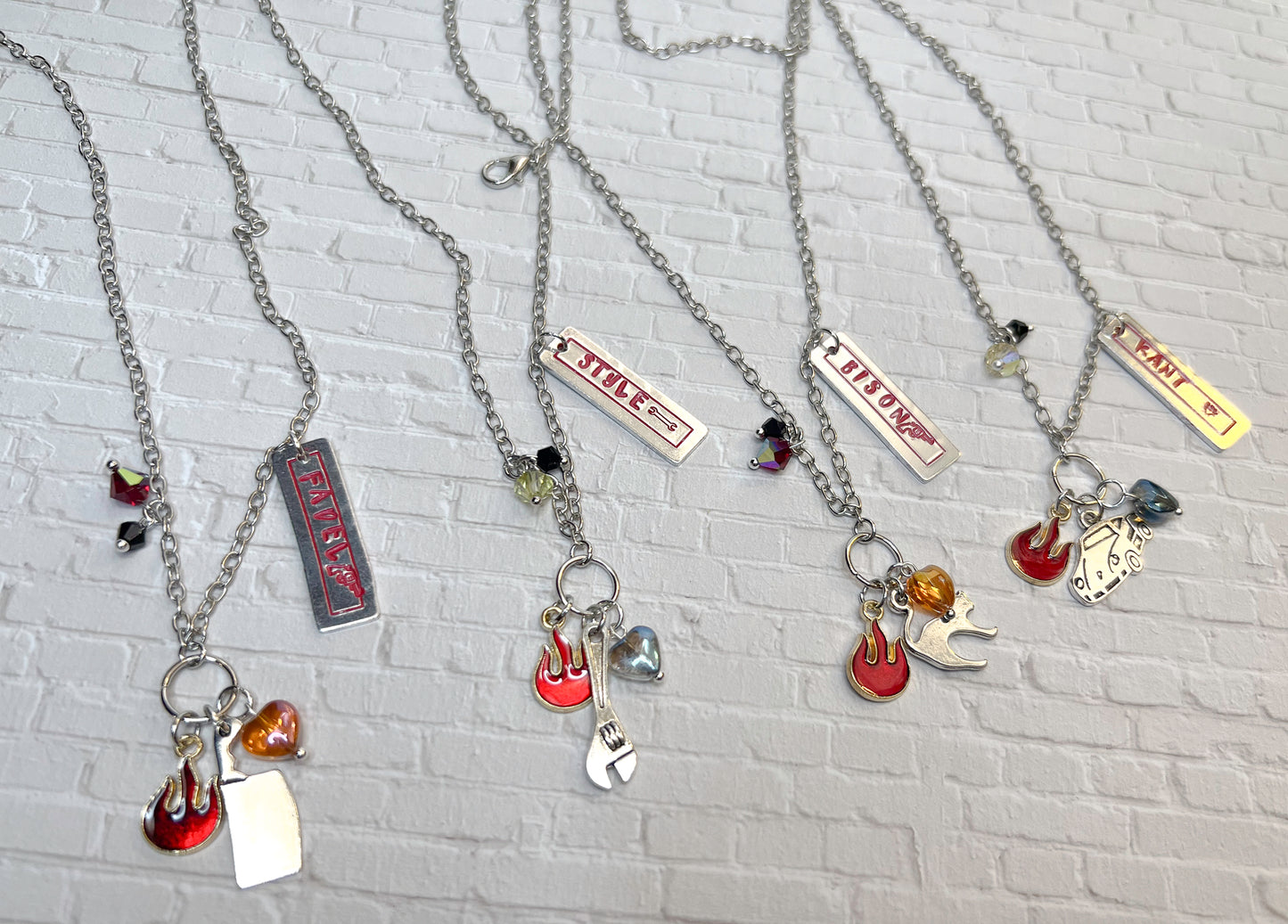 Heart Killers Character Necklaces
