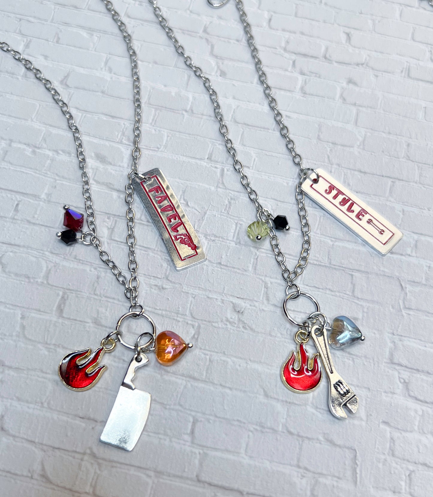Heart Killers Character Necklaces