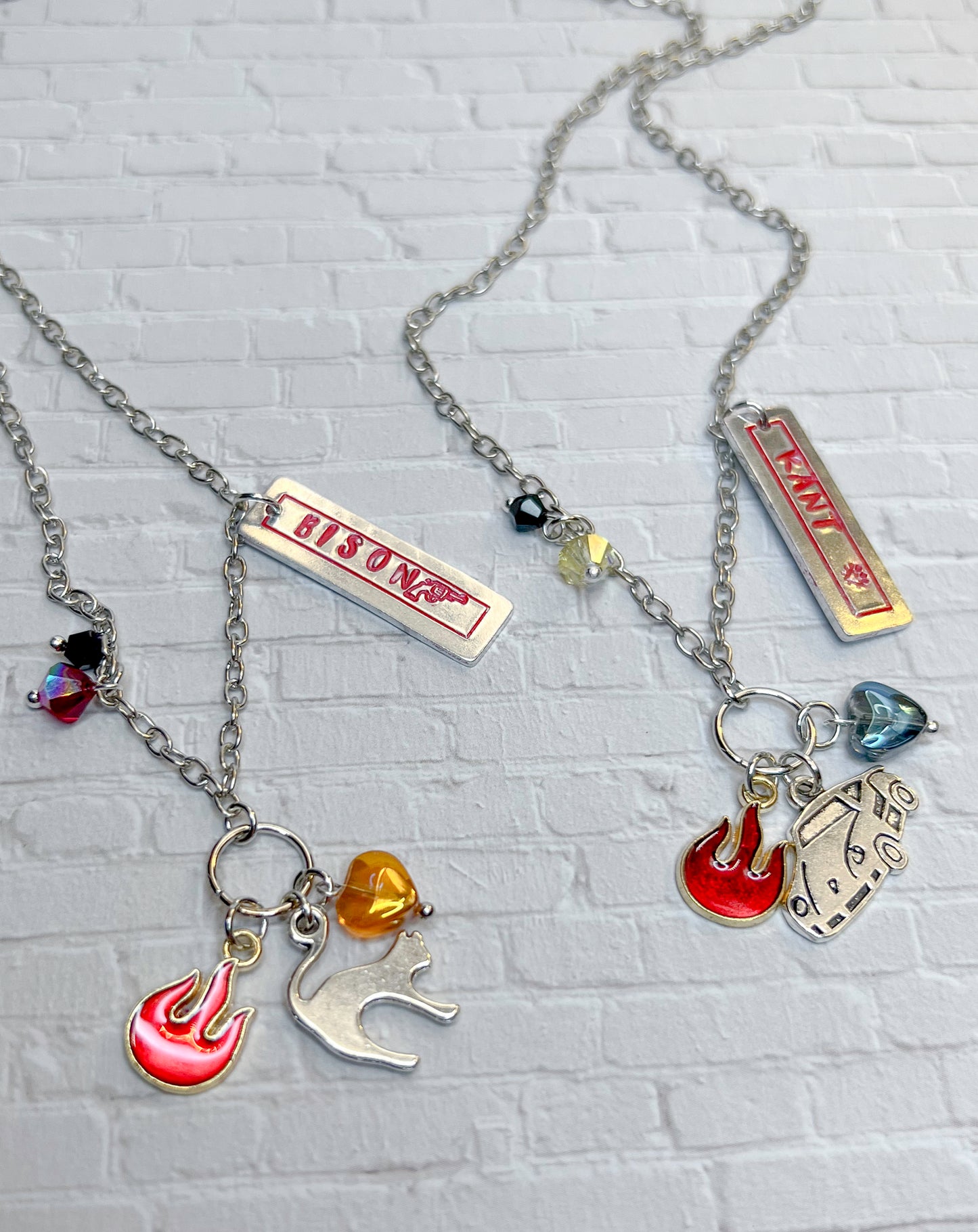 Heart Killers Character Necklaces