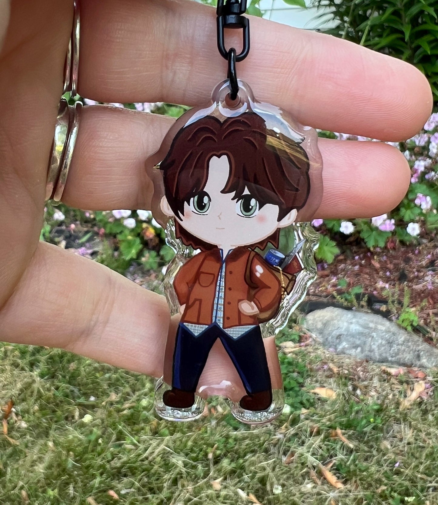 Supernatural Character Arcylic Key Chains