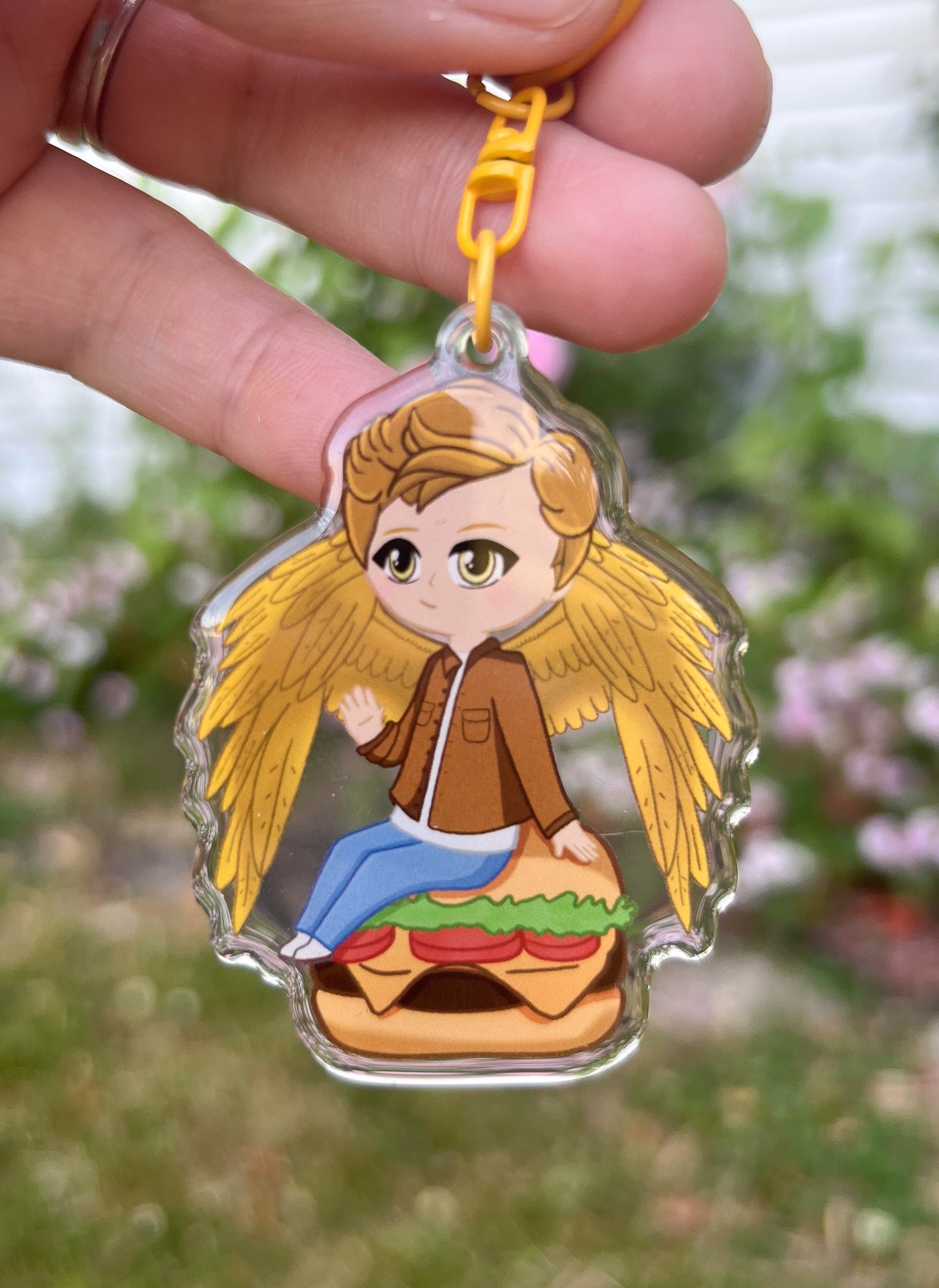 Supernatural Character Arcylic Key Chains