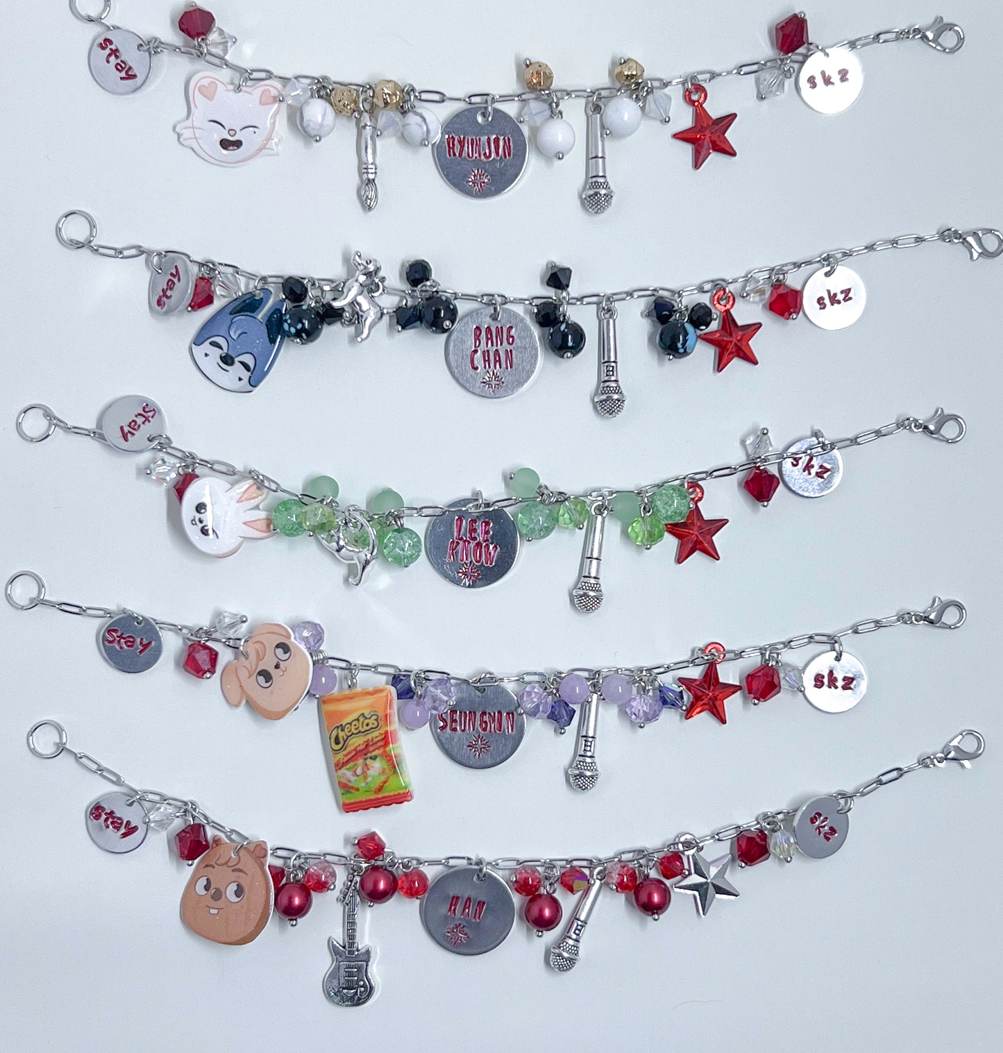 K-Pop Stay Kids Inspired Loaded Bracelets