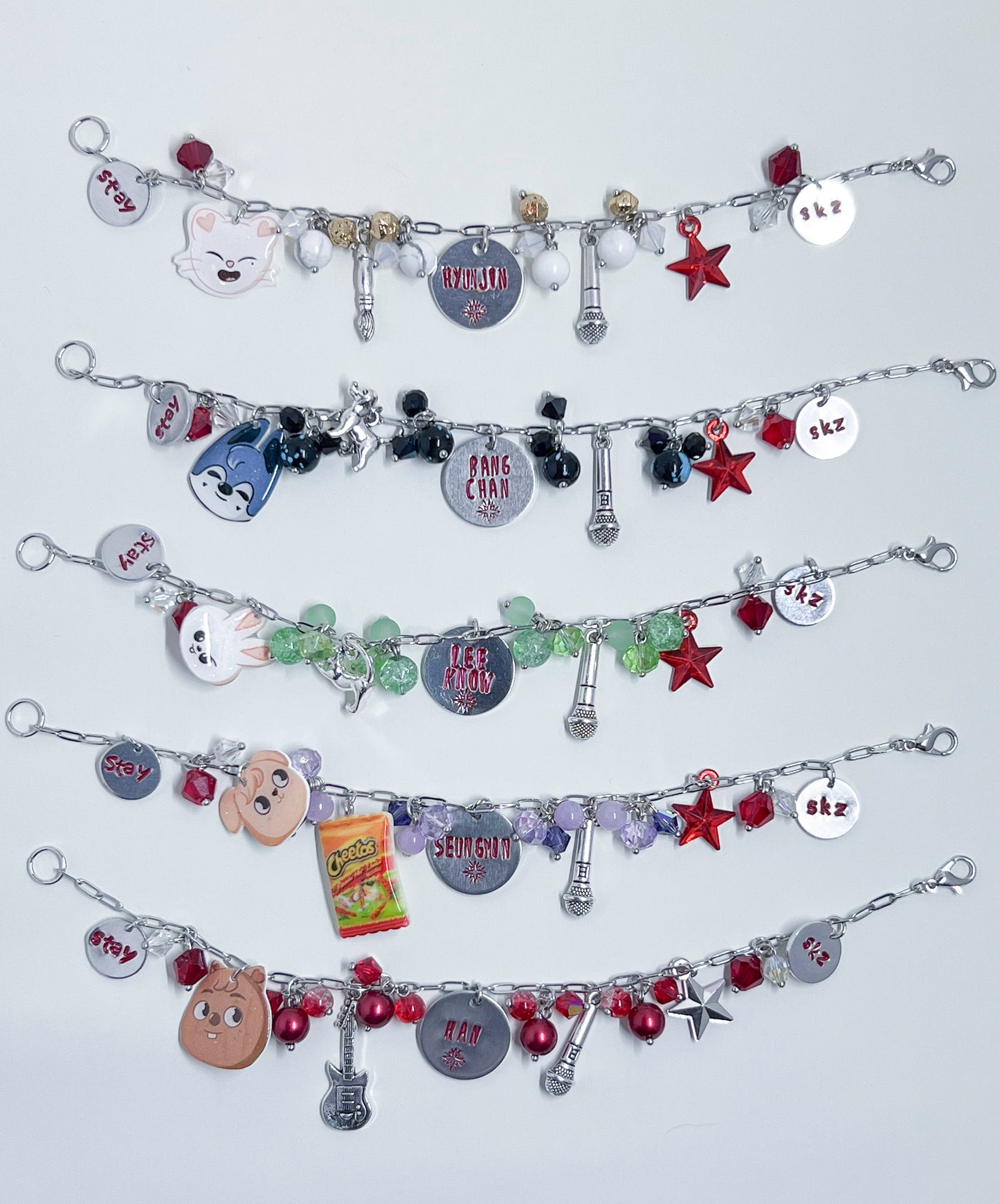 K-Pop Stay Kids Inspired Loaded Bracelets