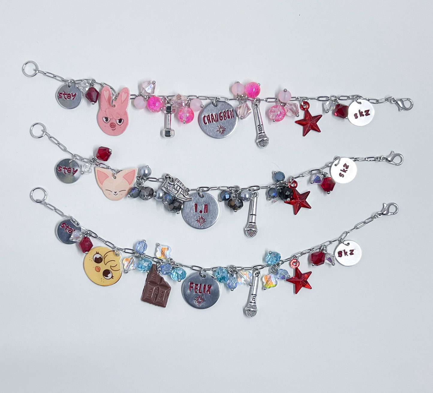 K-Pop Stay Kids Inspired Loaded Bracelets