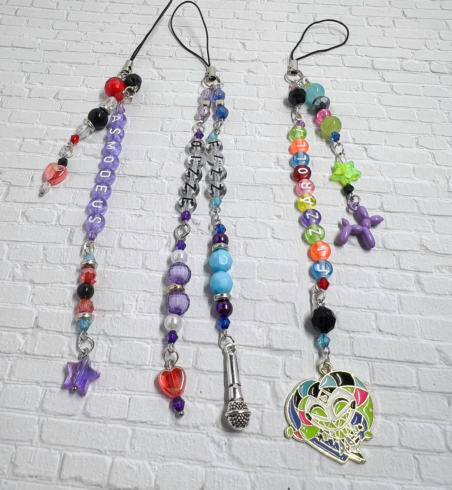 Helluva Boss Phone Charms