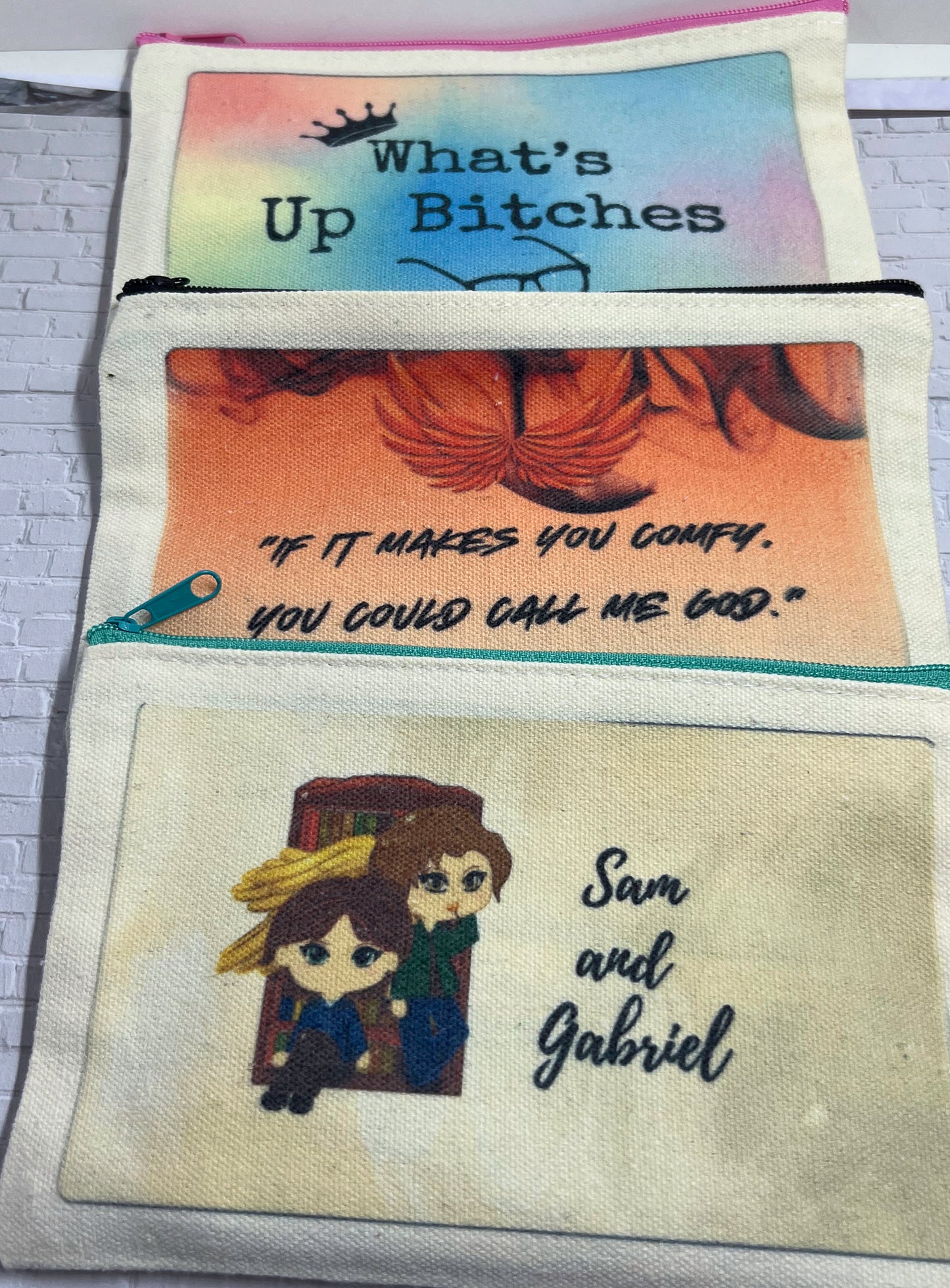 SPN Zipper Pouch Sets