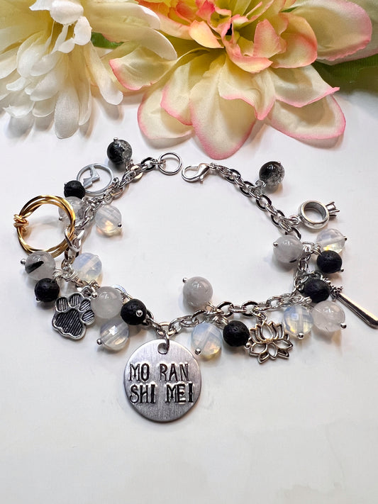 Husky White Cat Loaded Bracelet