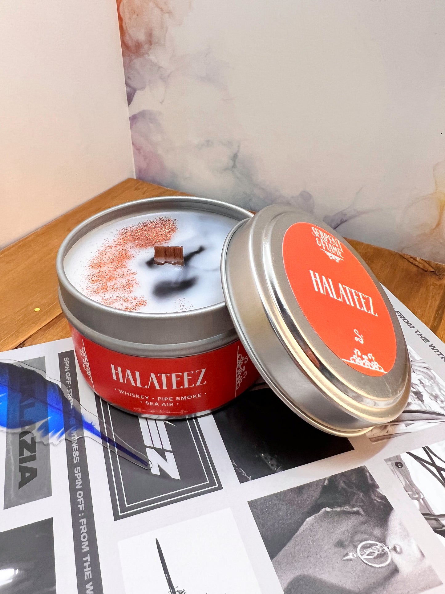 Ateez Halateez Candle