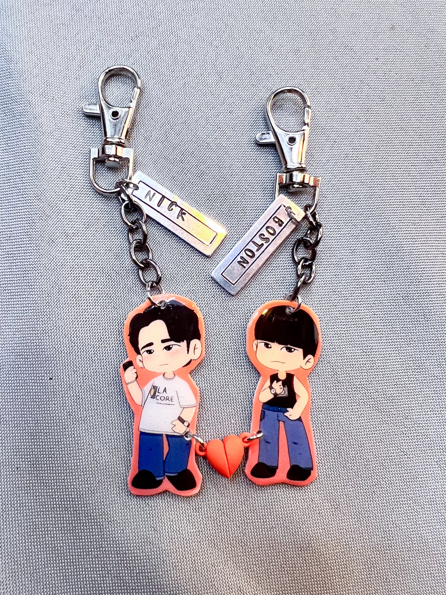 Only Friends Chibi Key Chains