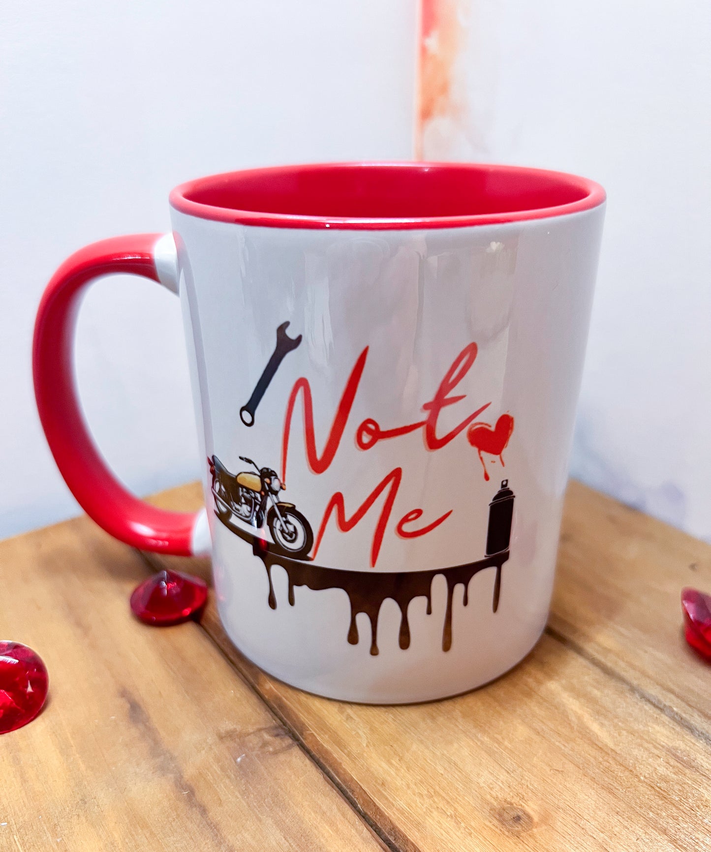 Not Me Art Work Mug