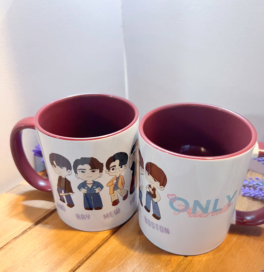 Only Friends Chibi Mug