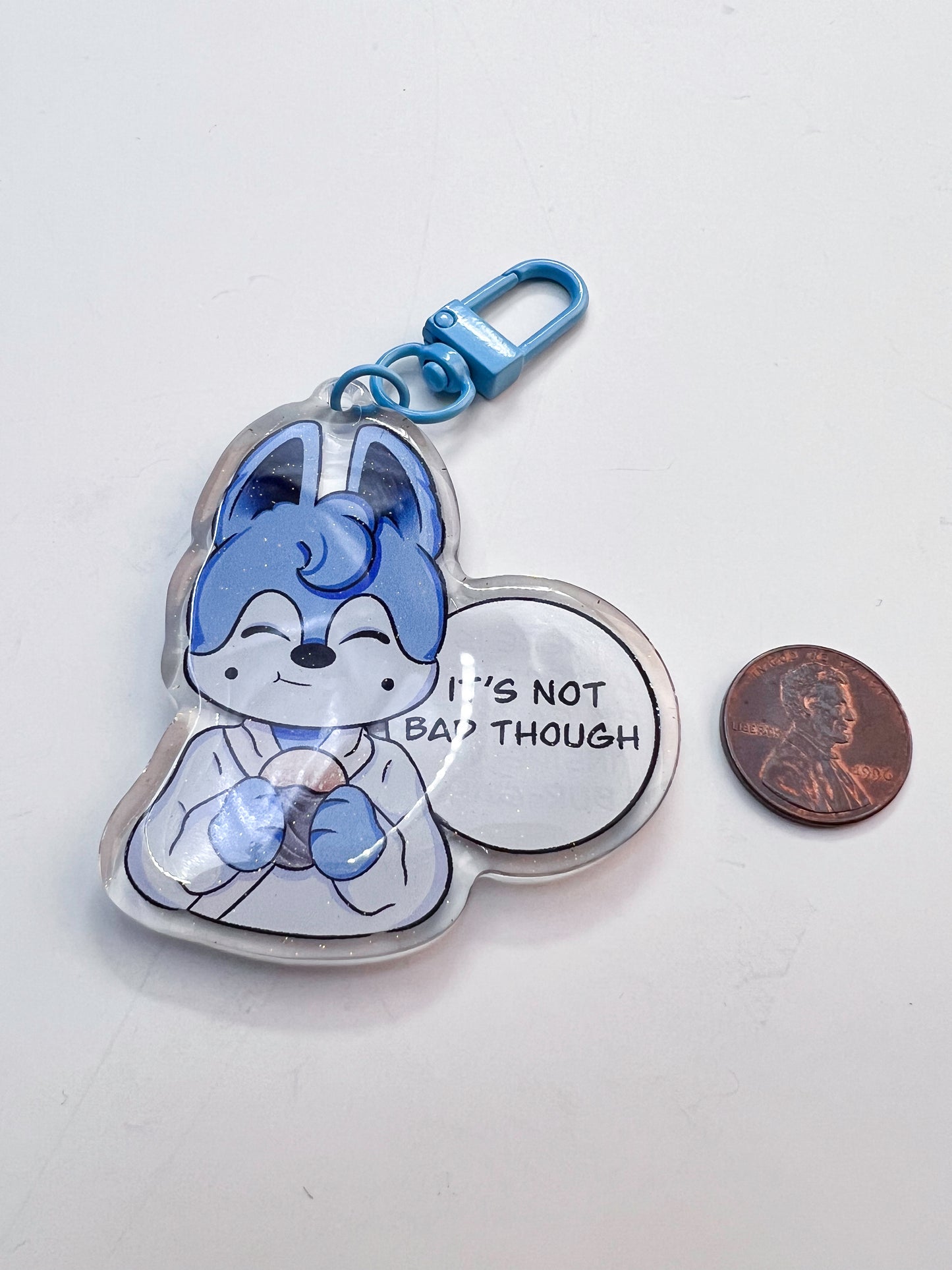 K-Pop Stray Kids Karaoke Changbin and Burger Wolfie Acrylic Keychains