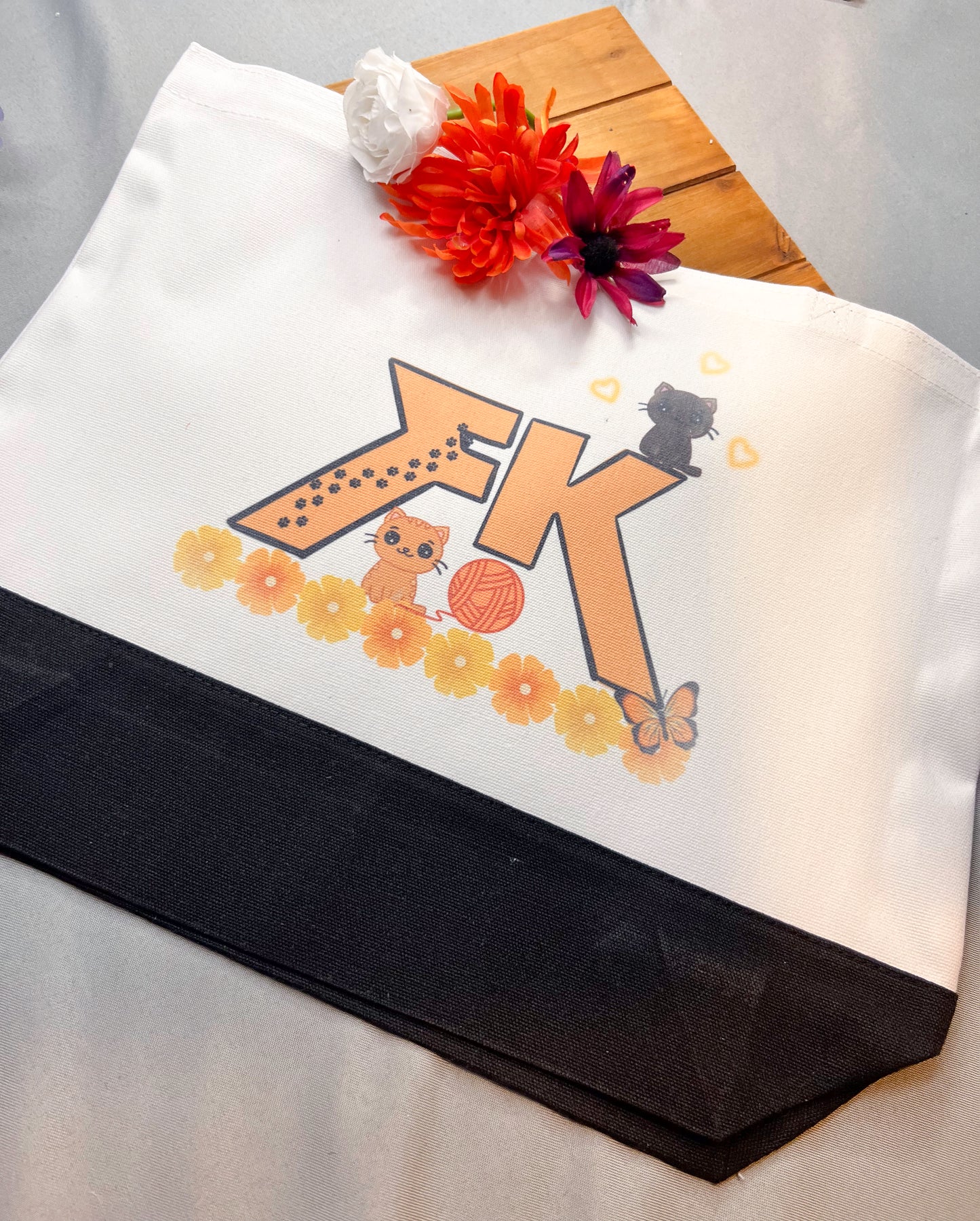 Bl Couples Logo Tote Bags Large