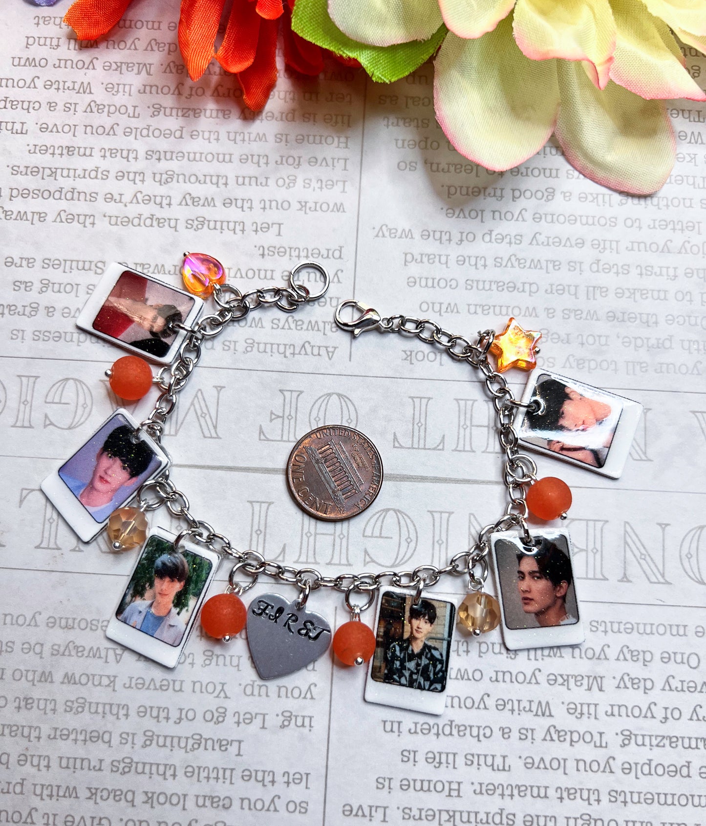 First Photo Card bracelet
