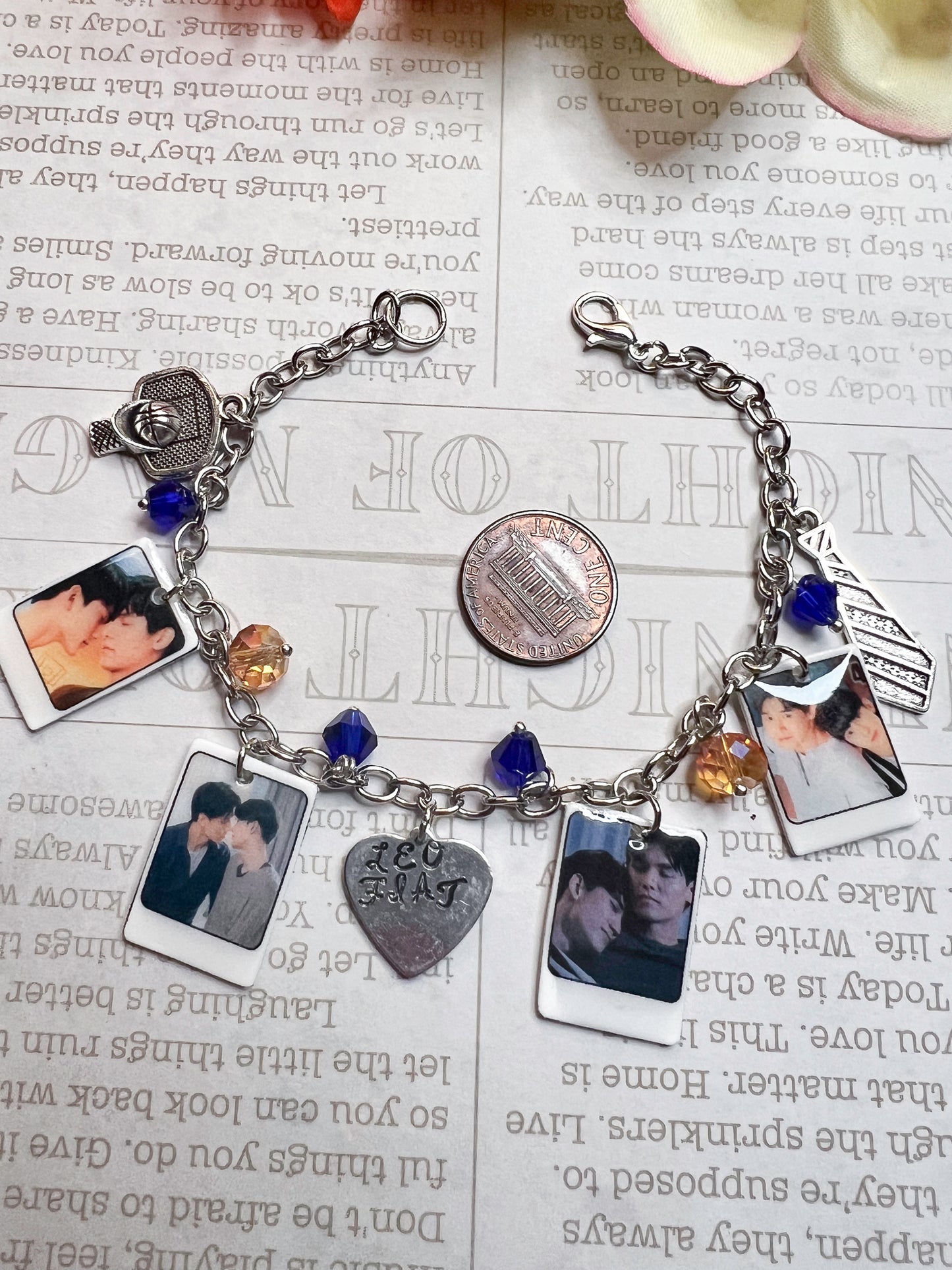 Don't Say No Photo Card Bracelet