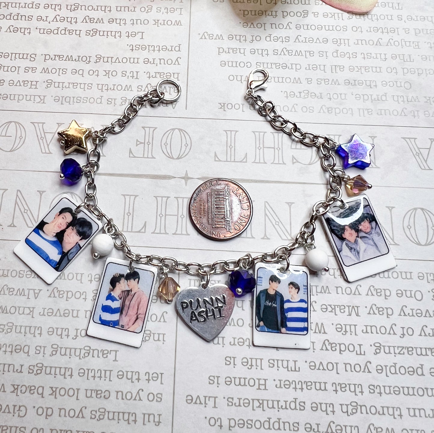 Be Mine SuperStar Photo Card Bracelet