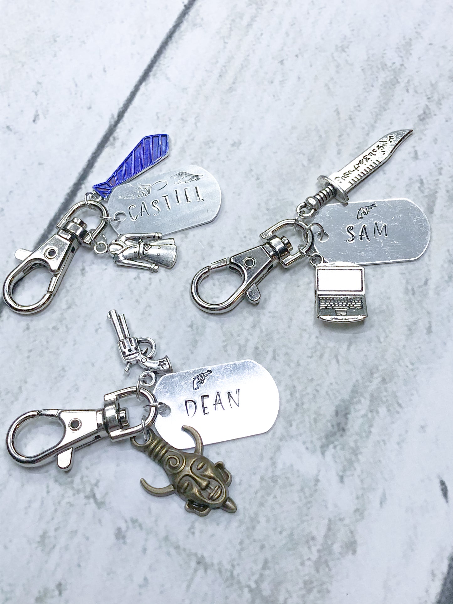 Supernatural Dog Tag Necklaces