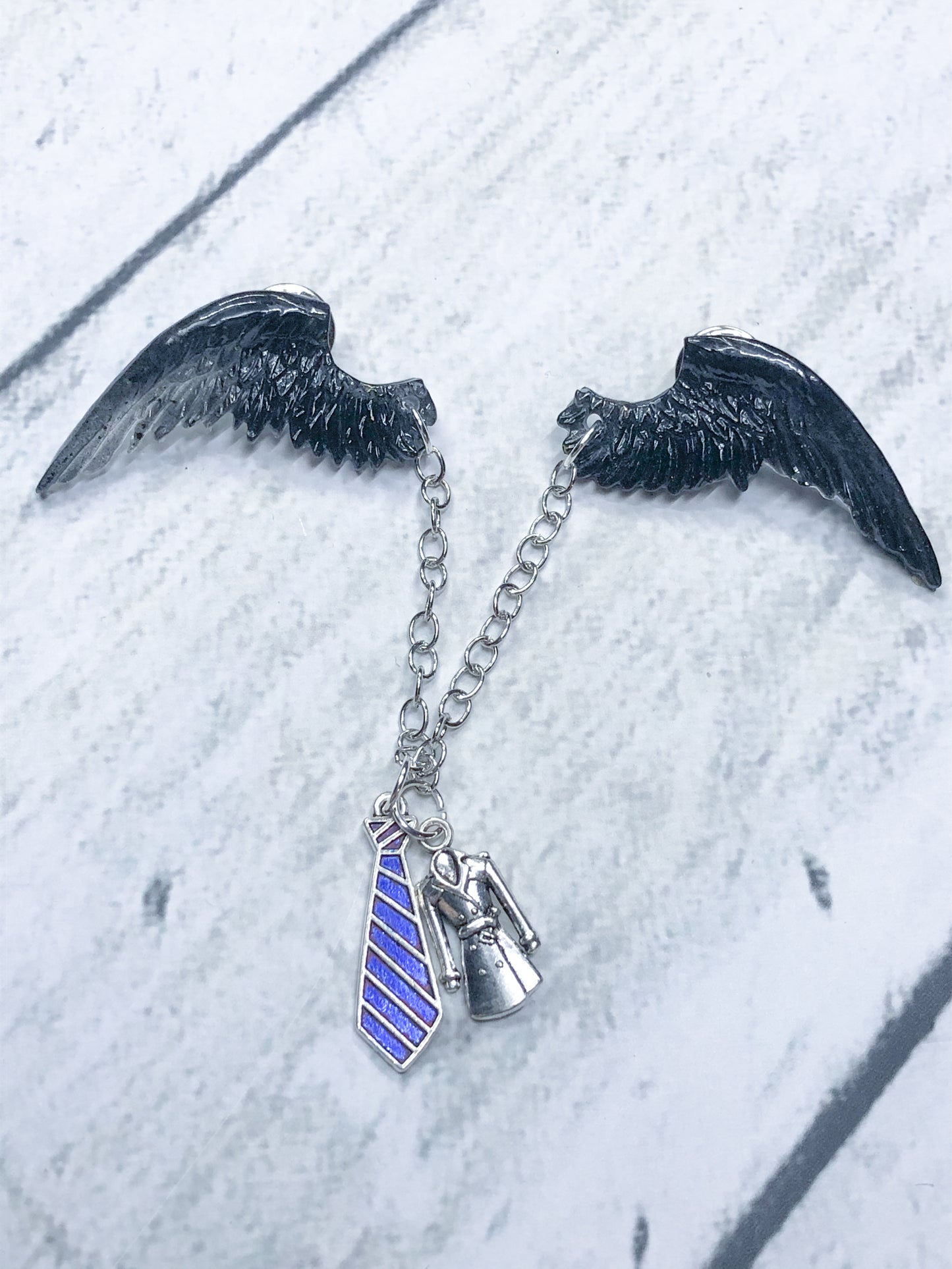 Castiel Collar Pin