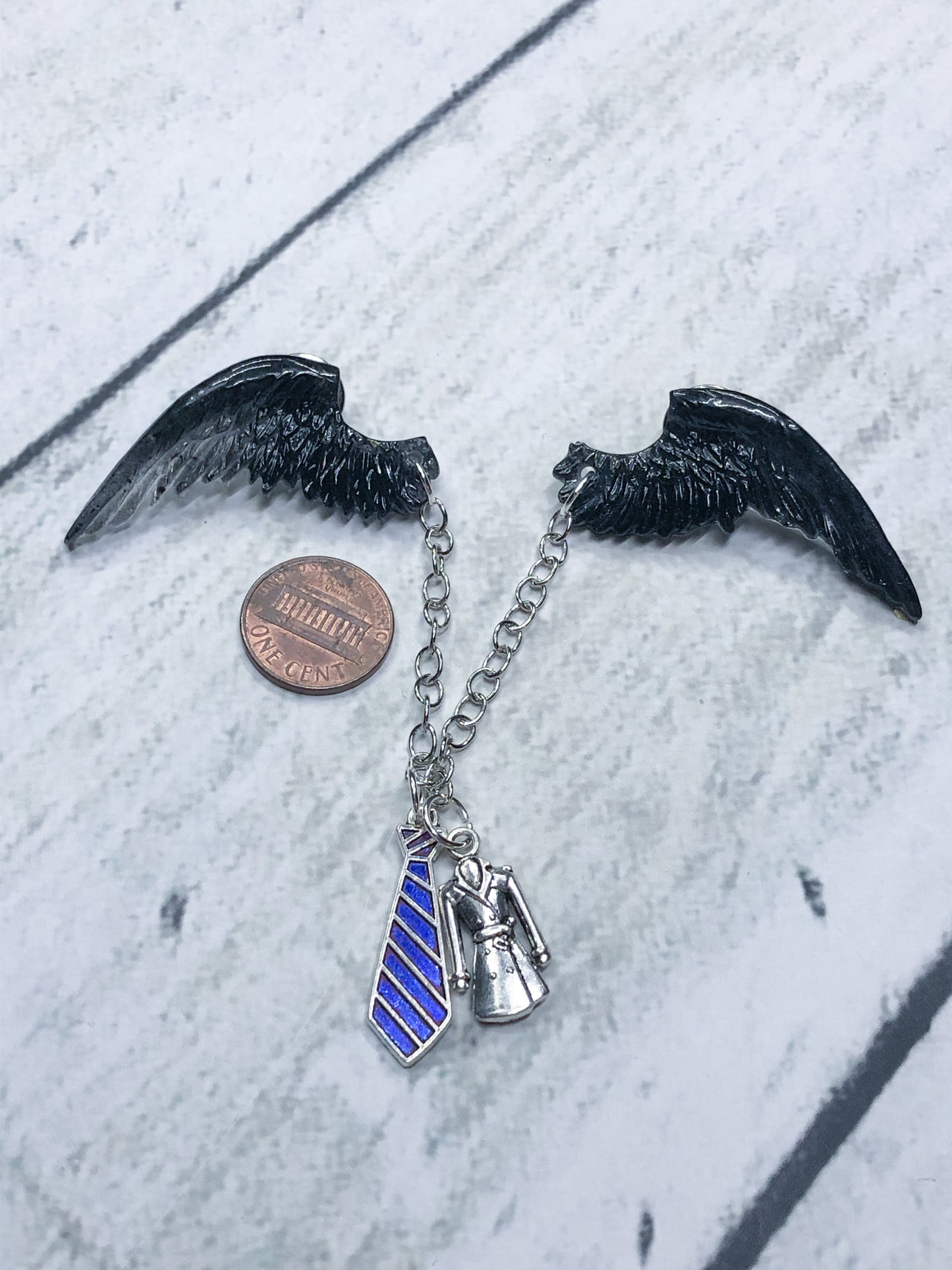 Castiel Collar Pin