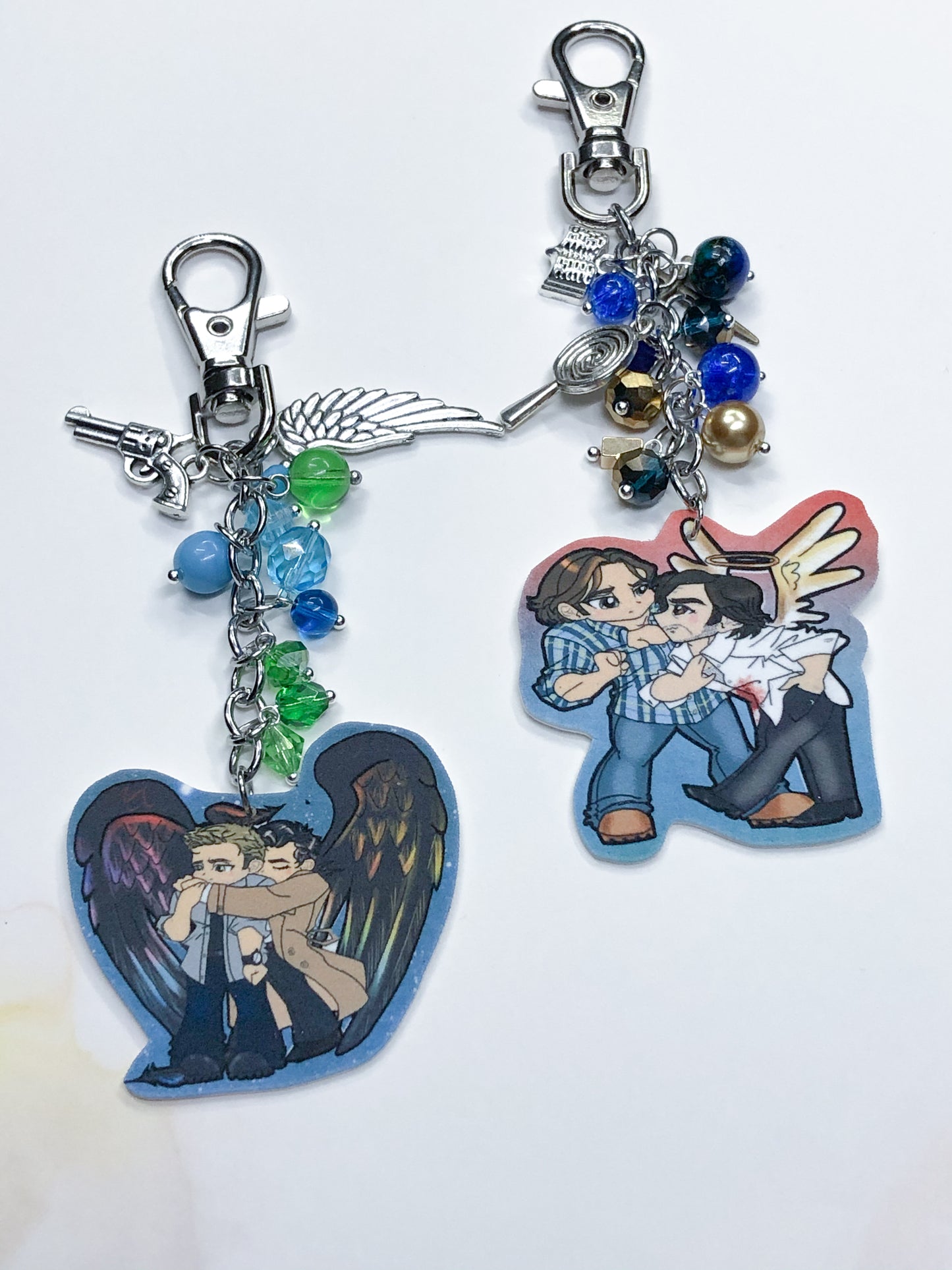 SPN Chibi Key Chains Couples and Groups