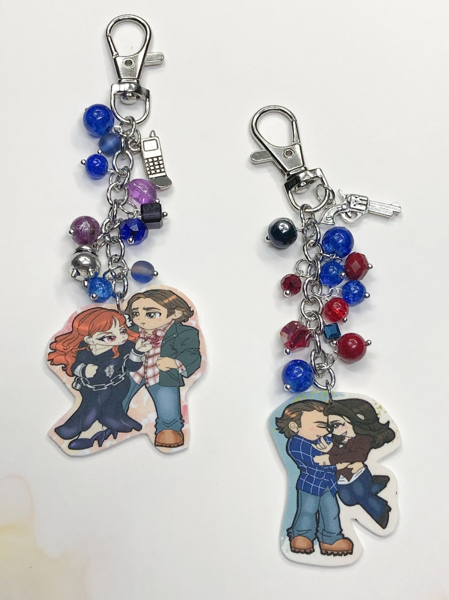 SPN Chibi Key Chains Couples and Groups