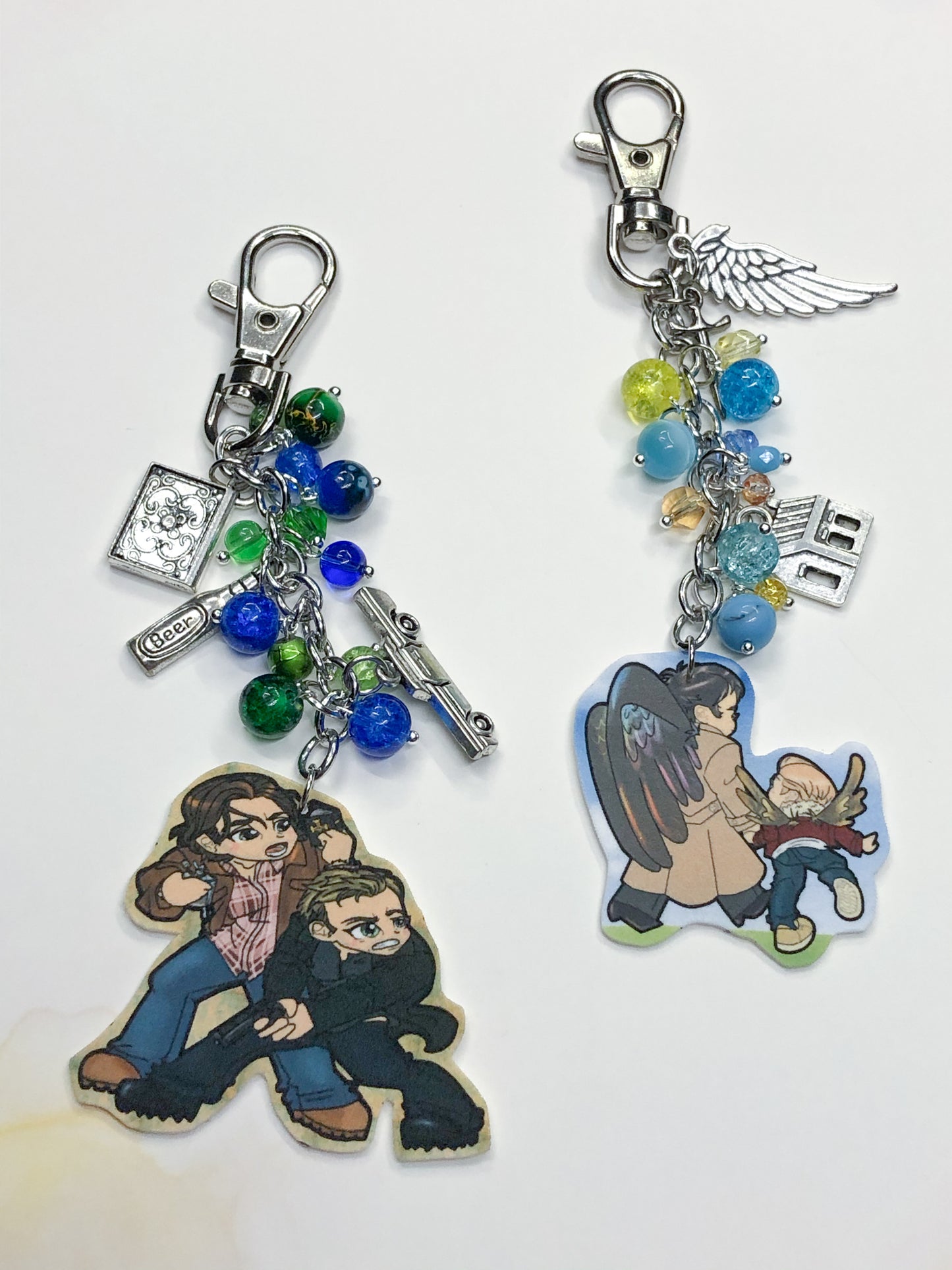 SPN Chibi Key Chains Couples and Groups