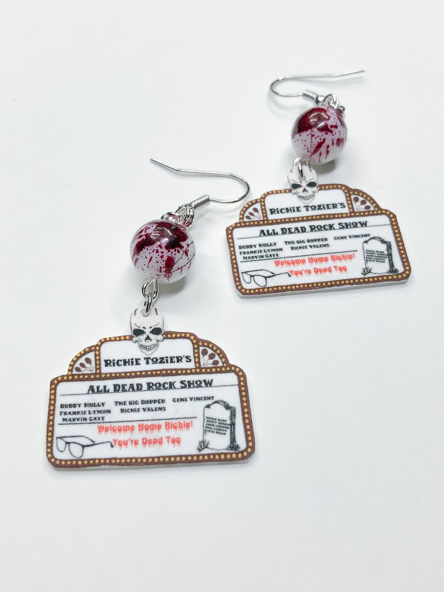 Richie Tozier All Dead Rock Show Pin or Earrings