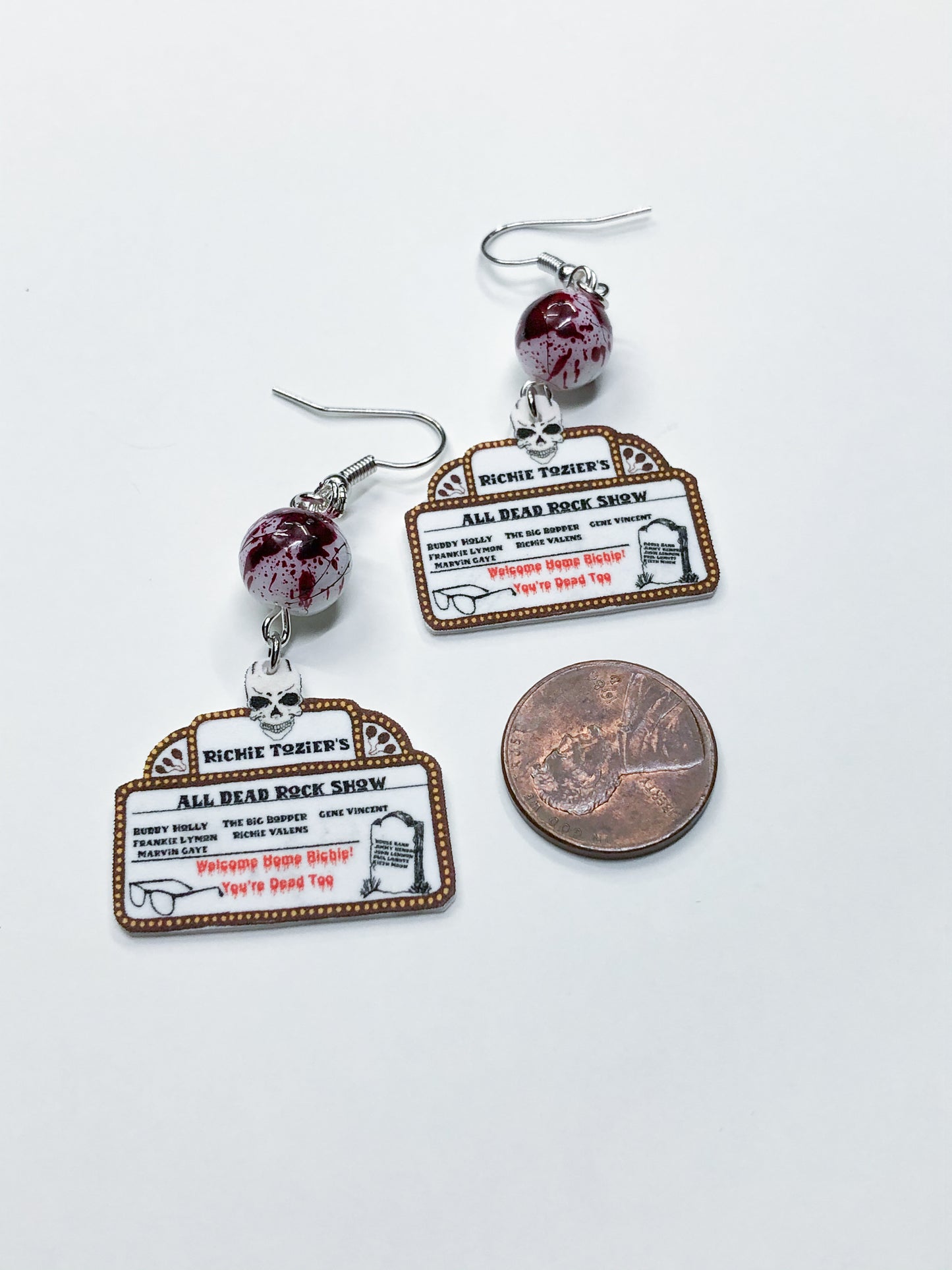 Richie Tozier All Dead Rock Show Pin or Earrings