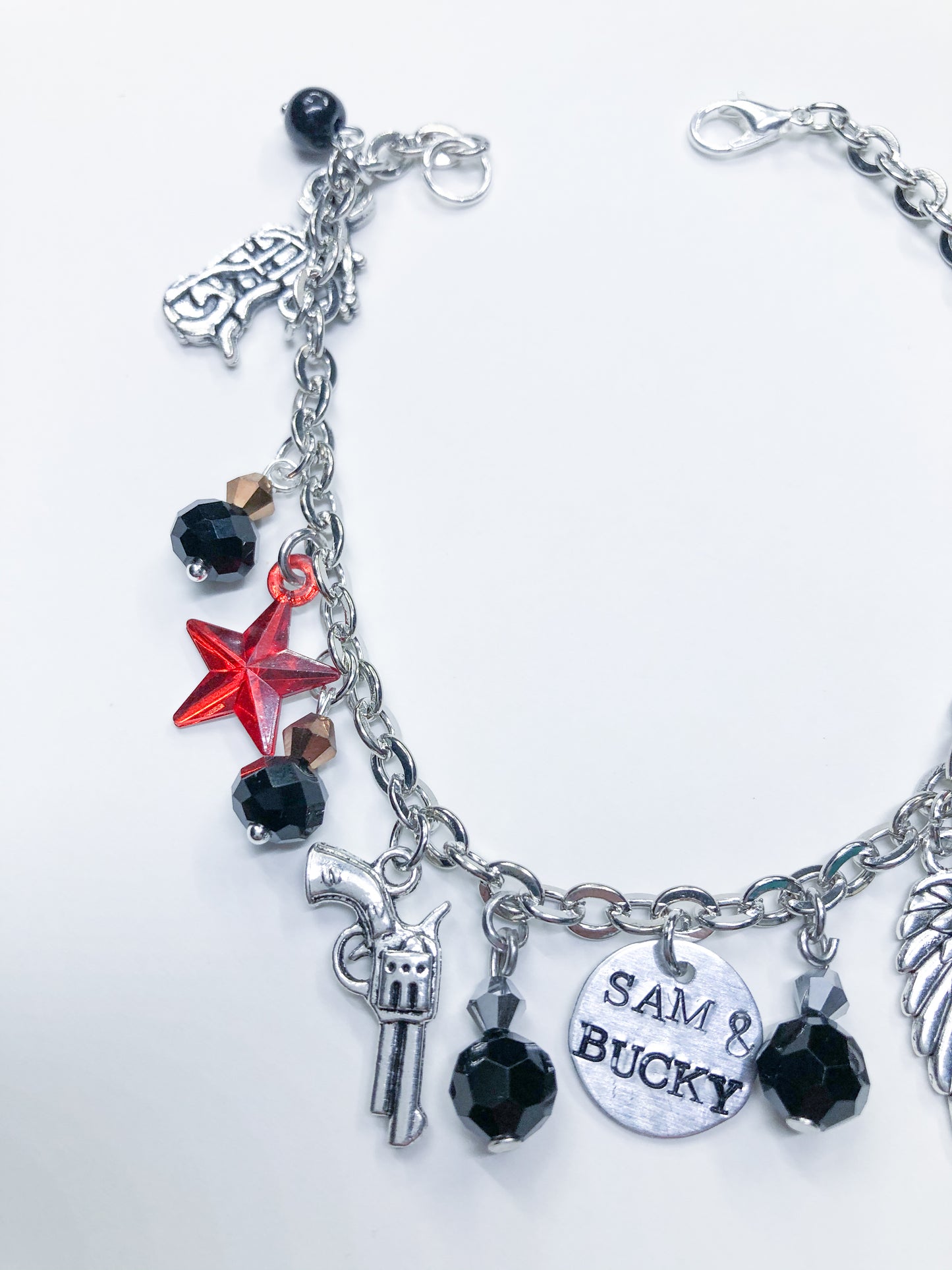 Falcon and Winter Soldier Inspired Loaded Bracelet