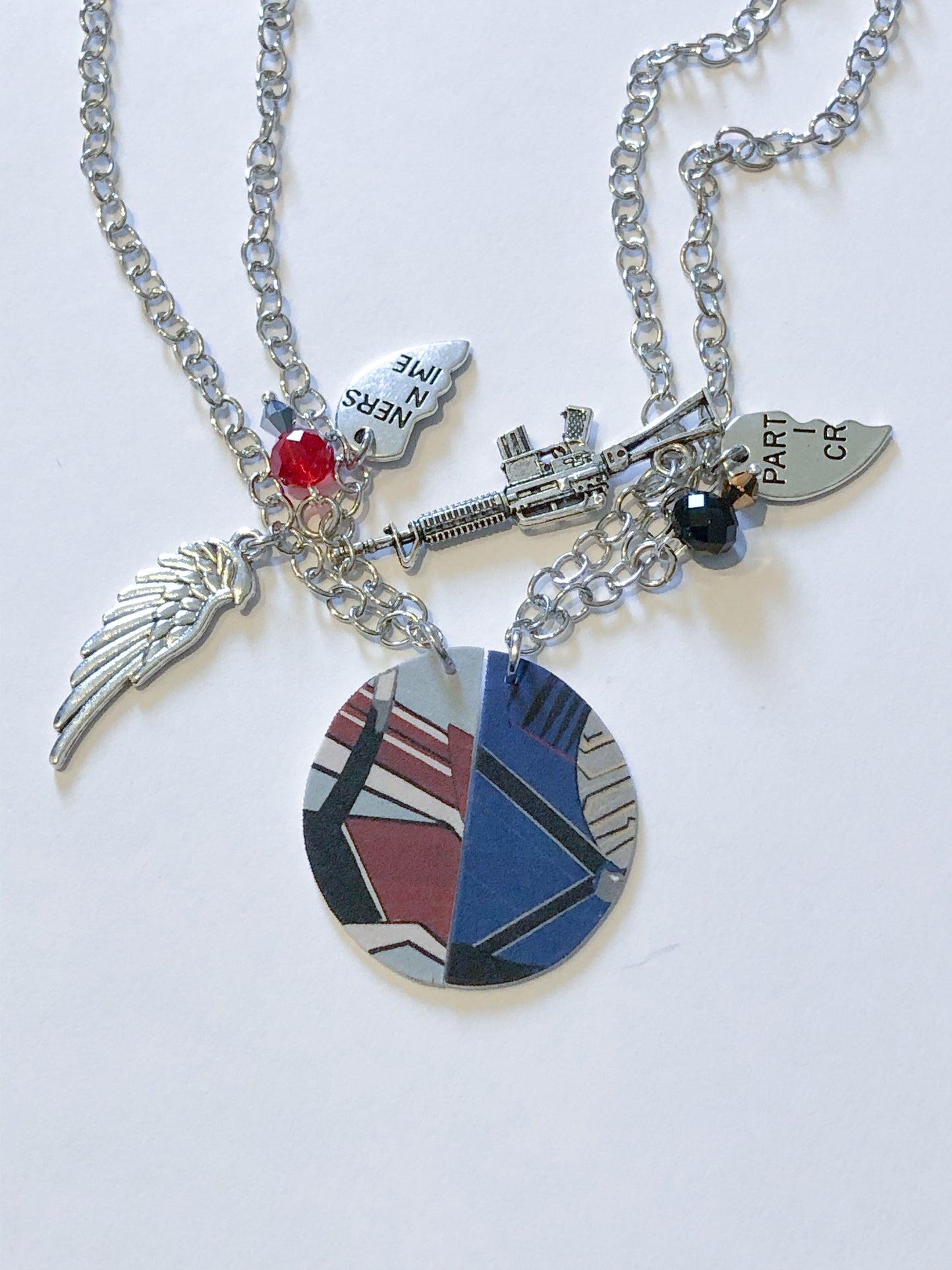 Falcon and Winter Soldier Inspired Best Friend Necklaces