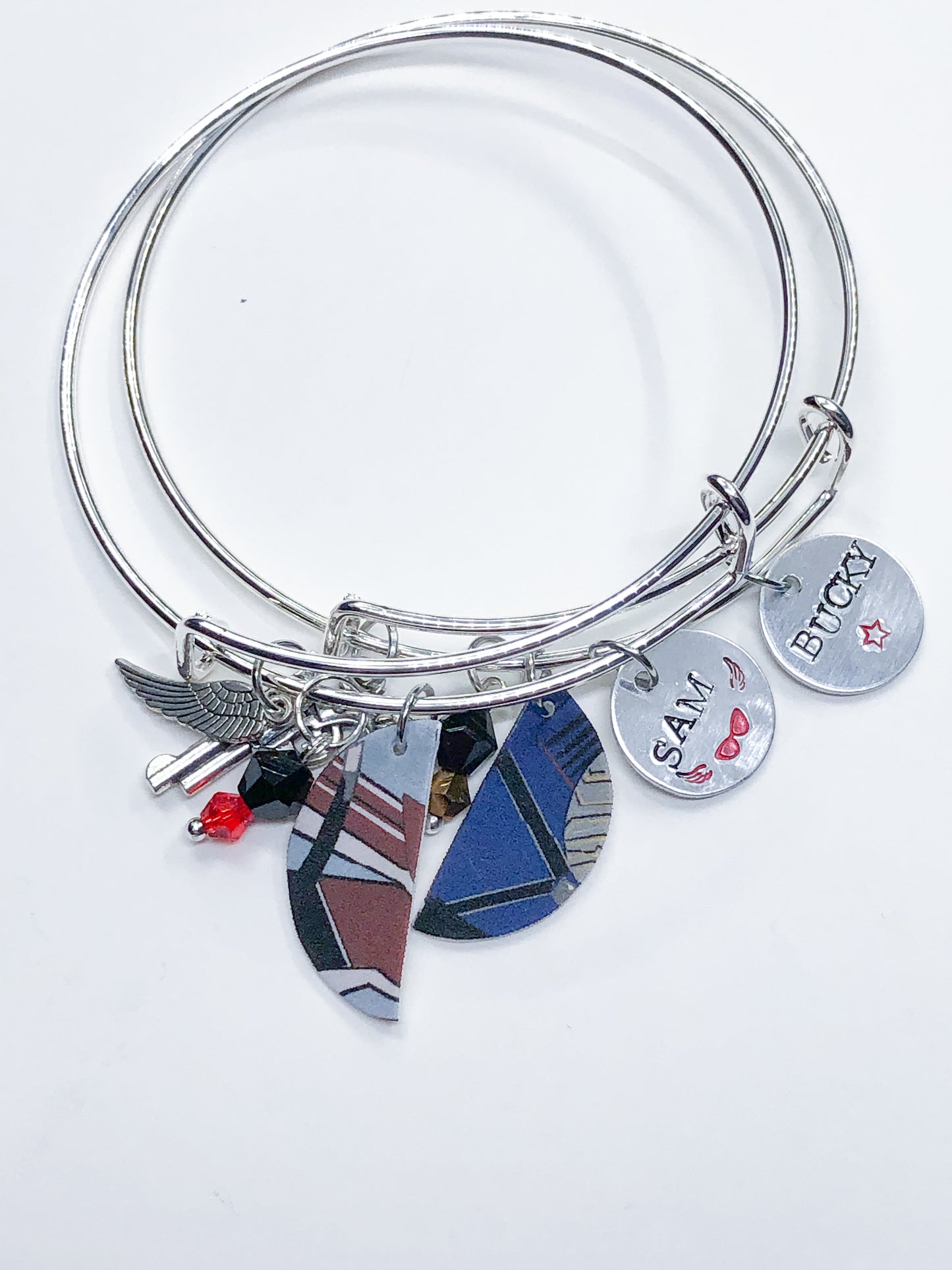 Falcon and Winter Soldier Inspired Best Friend Bangles