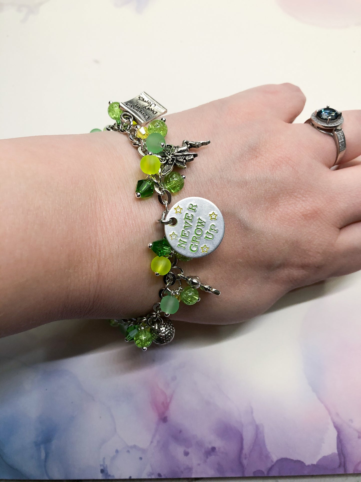 Peter Pan Story Book Loaded Bracelet