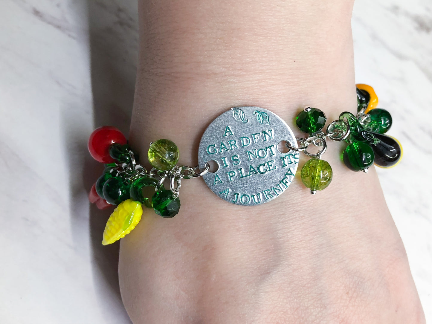 Gardening Loaded Charm Bracelet