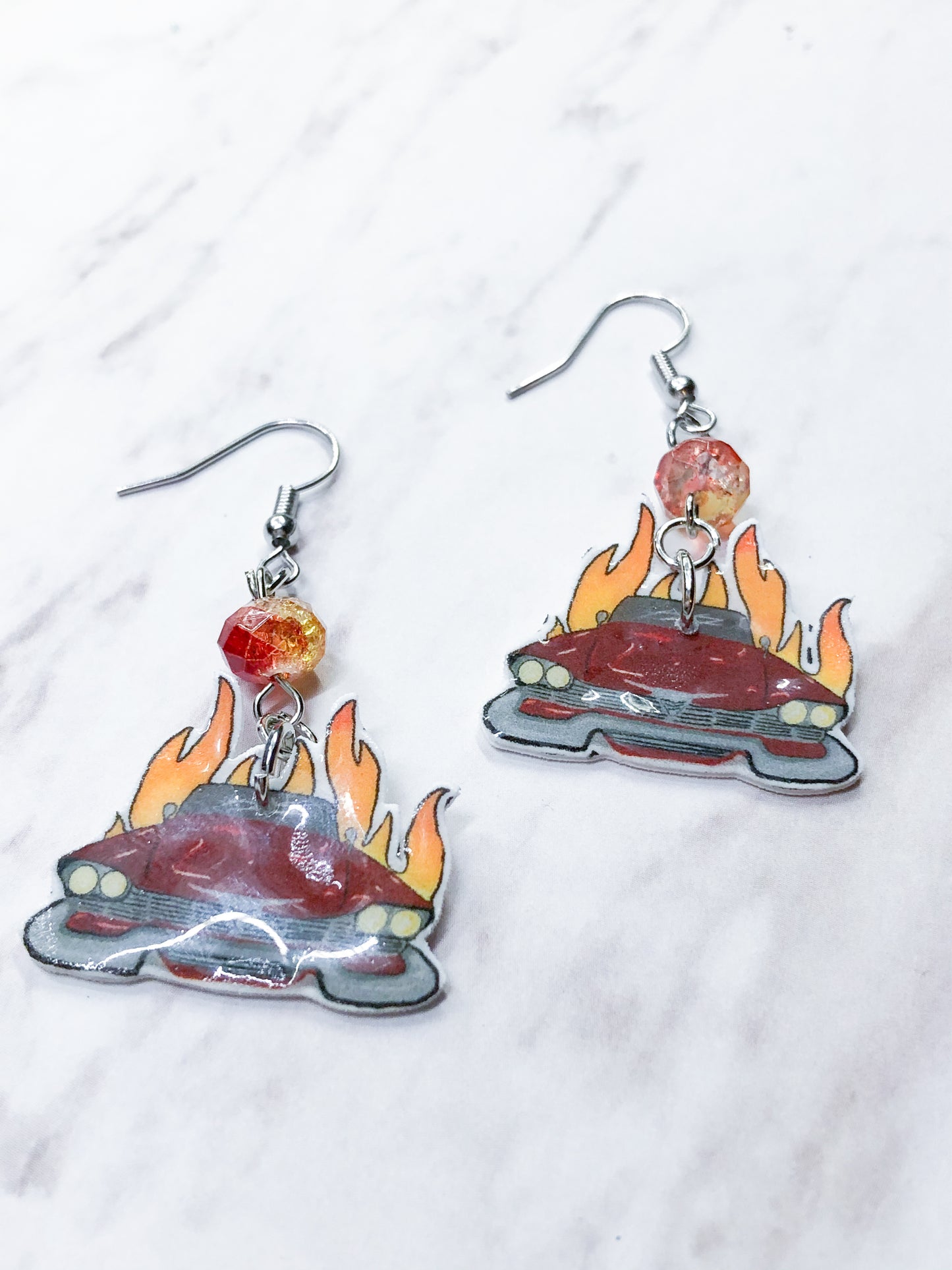 Christine Car Key Chain or Earrings