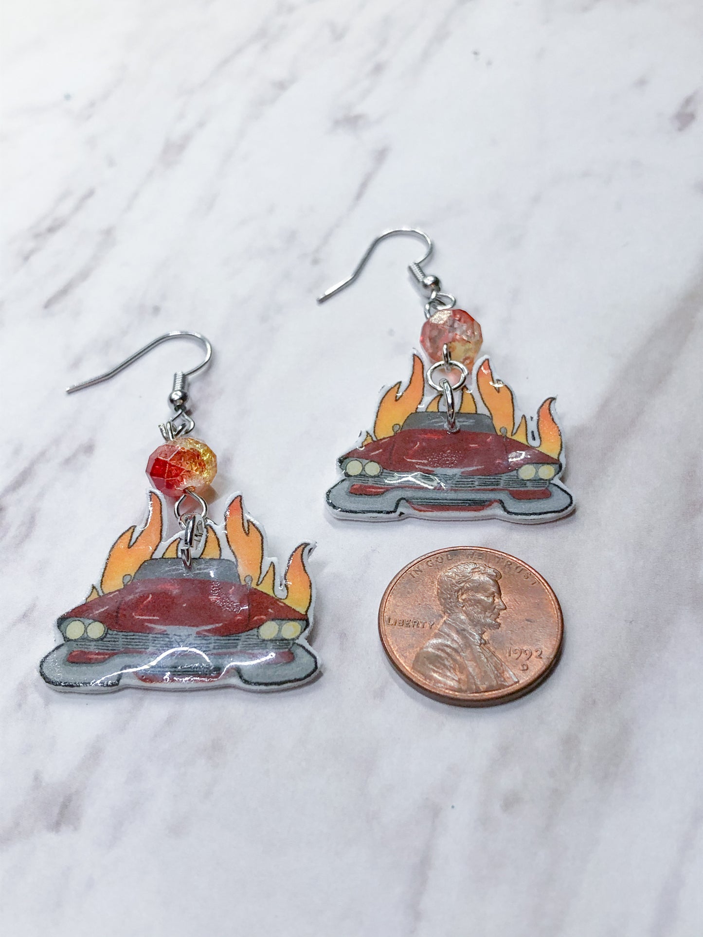 Christine Car Key Chain or Earrings