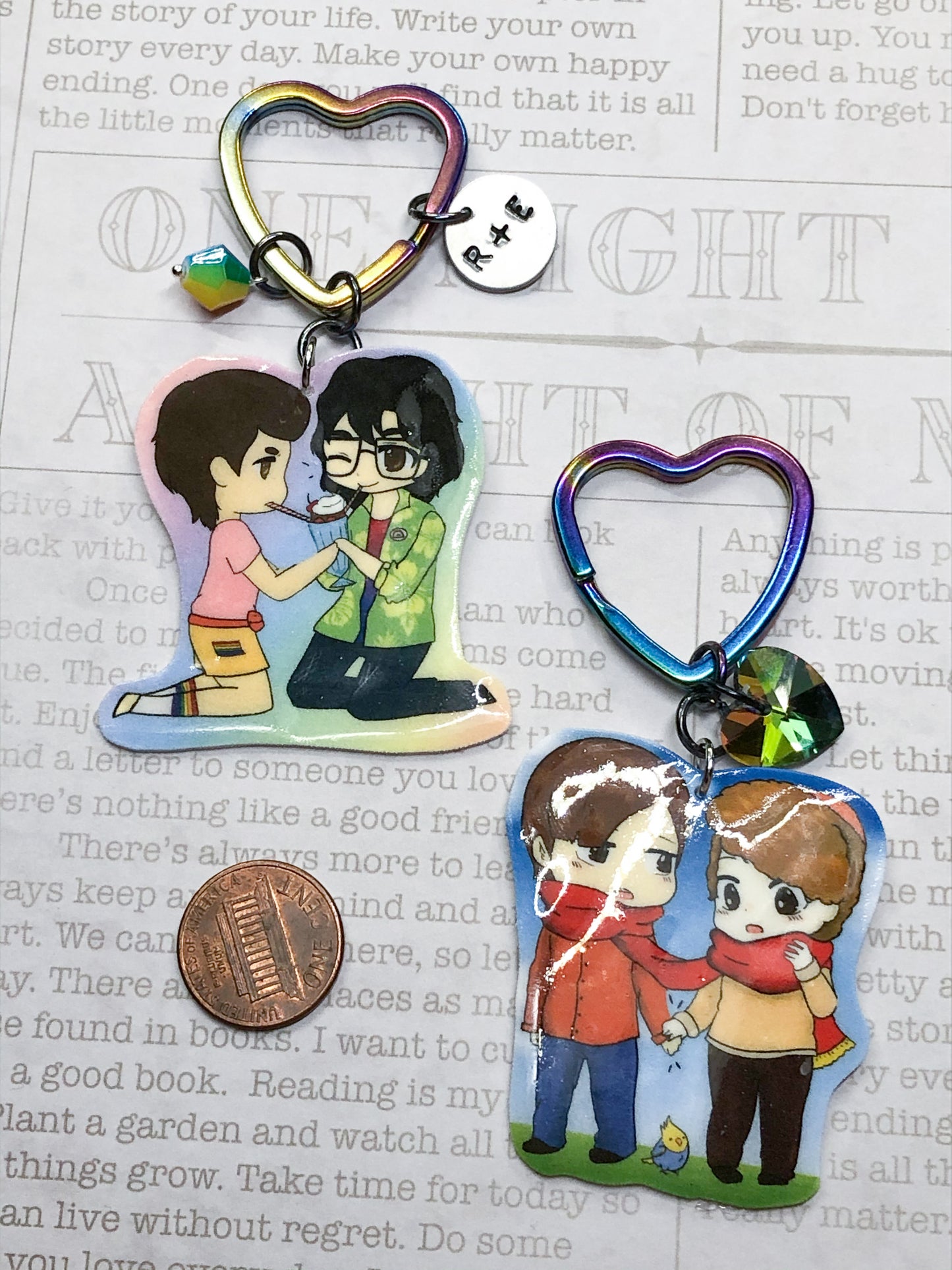 Loser Club Couples Key Chains