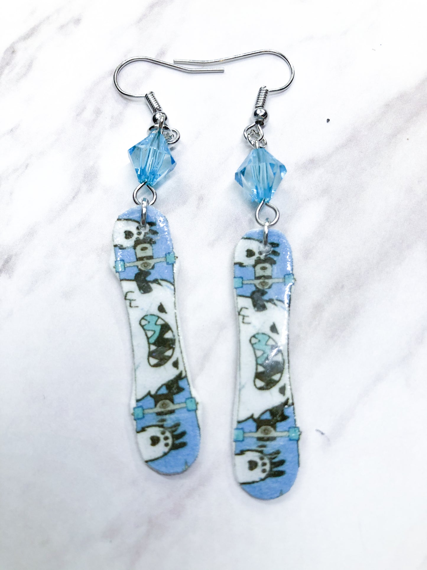 Sk8 Skateboard Earrings