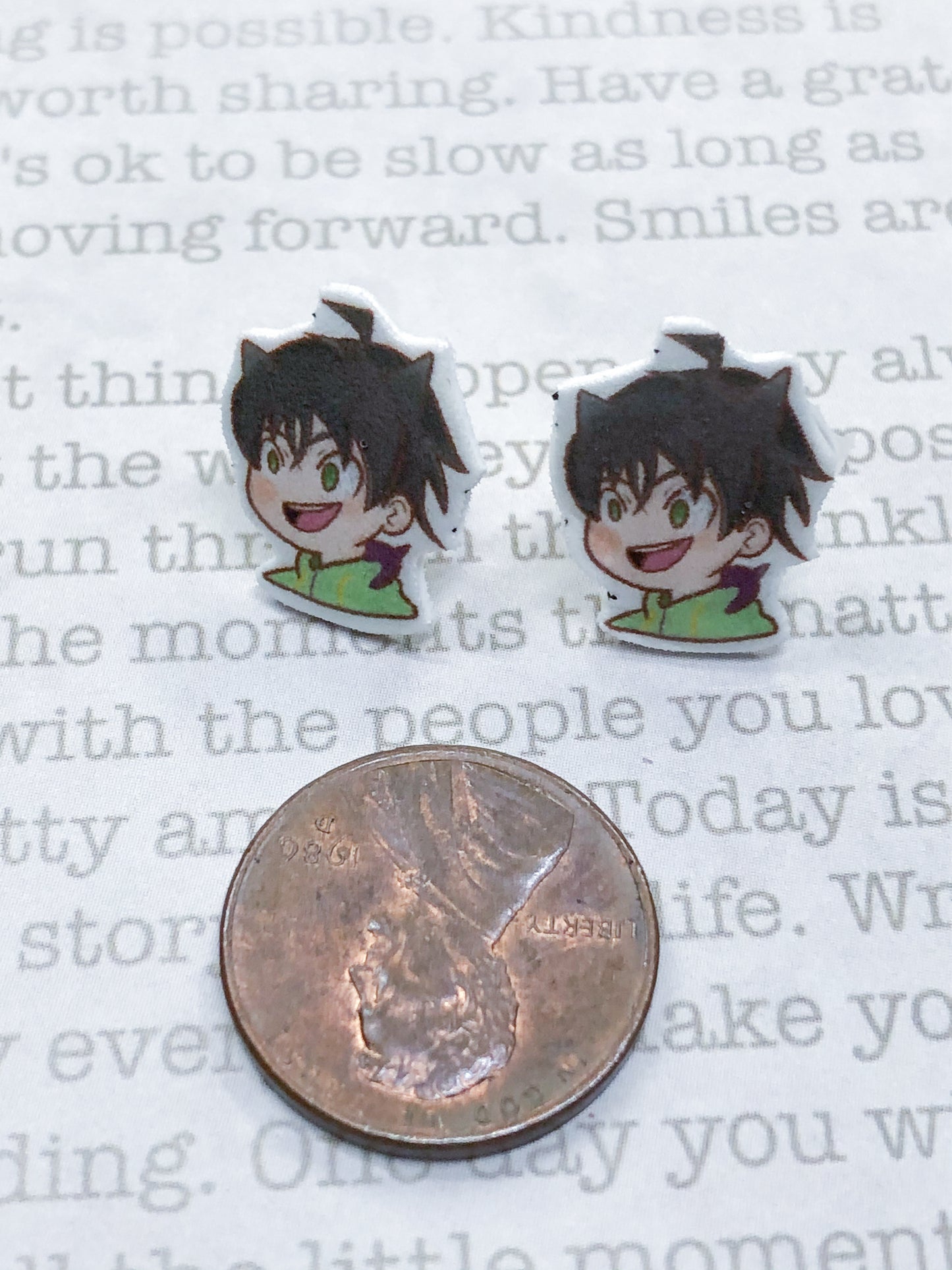SK8 Character Chibi Stud Earrings
