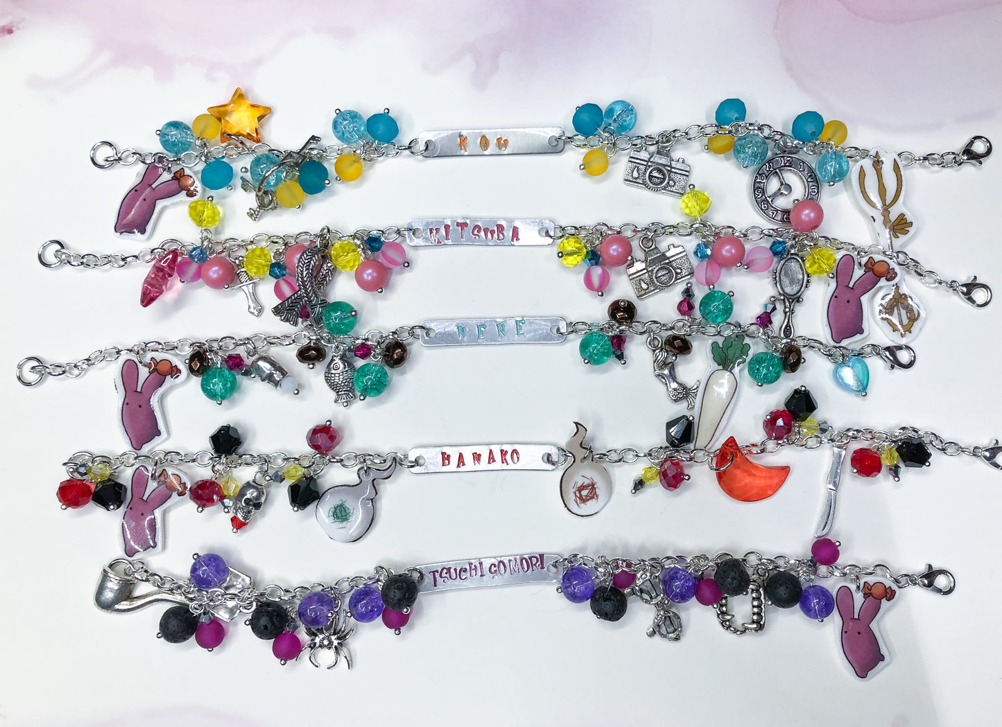 Toliet Bound Hanako Inspired Bracelets