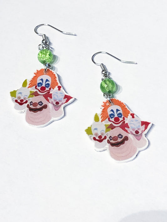 Killer Clown's from Outer Space Earrings