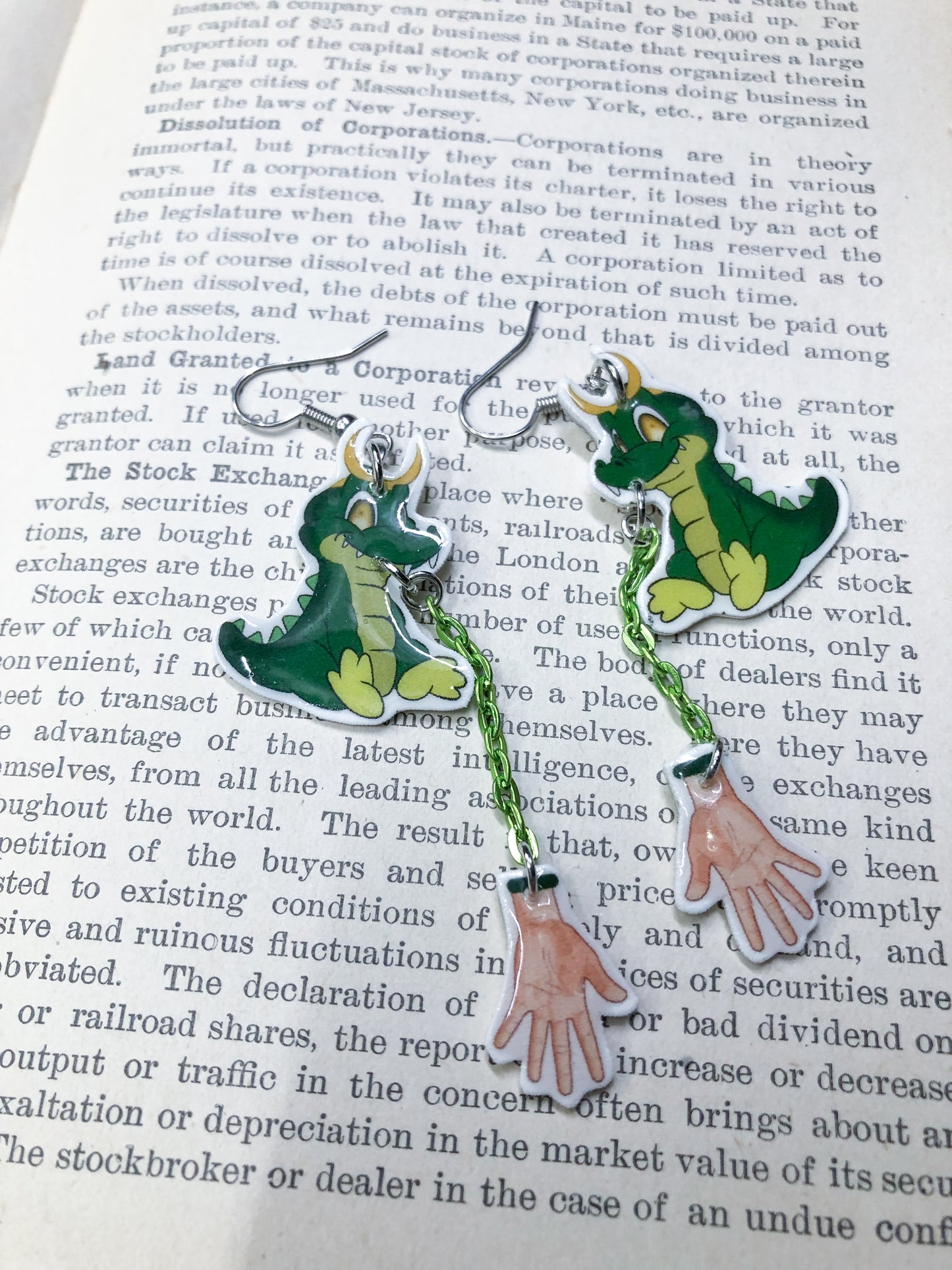 Crocodile Loki Earrings