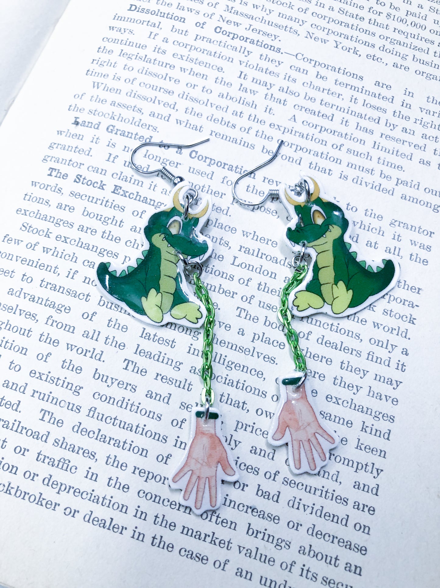 Crocodile Loki Earrings