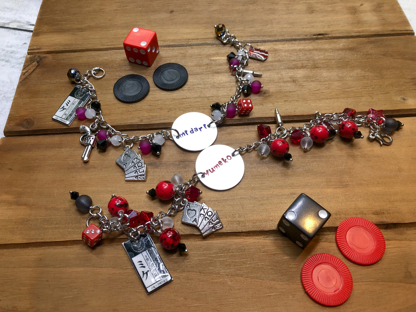 Kakegurui Character Bracelets